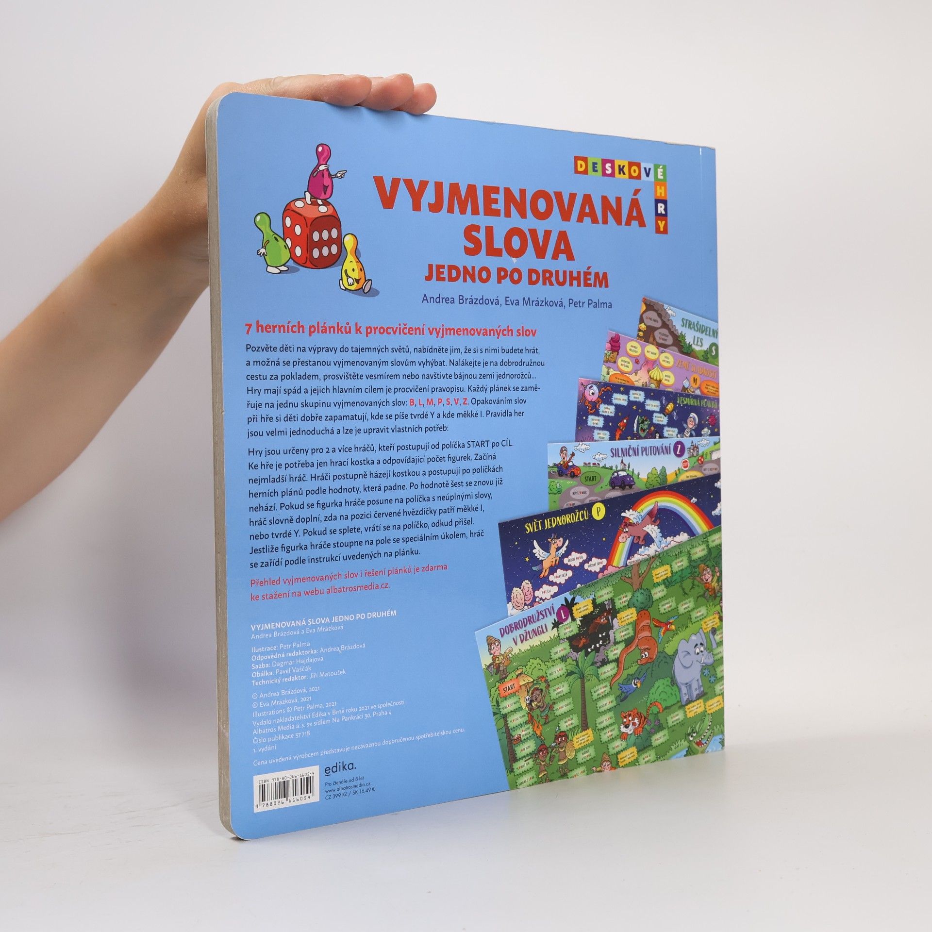 Andrea Brázdová Deskové hry: Vyjmenovaná slova jedno po druhém