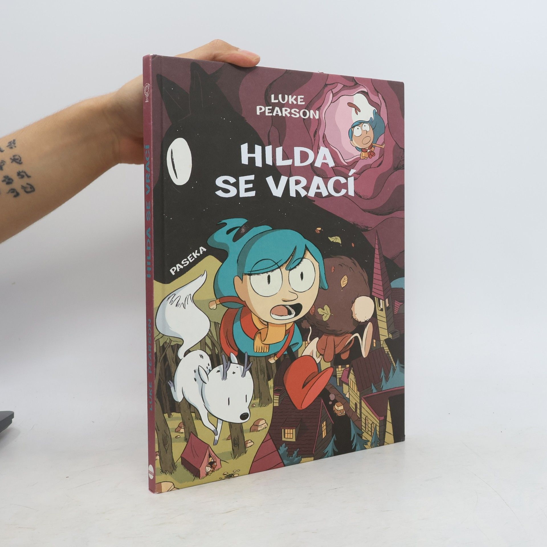 Luke Pearson Hilda a ptačí slavnost. Hilda a černý pes