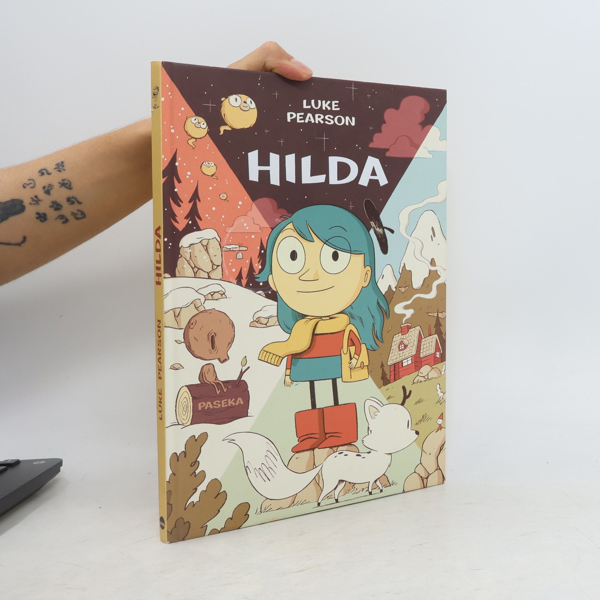 Luke Pearson Hilda a troll ; Hilda a půlnoční obr
