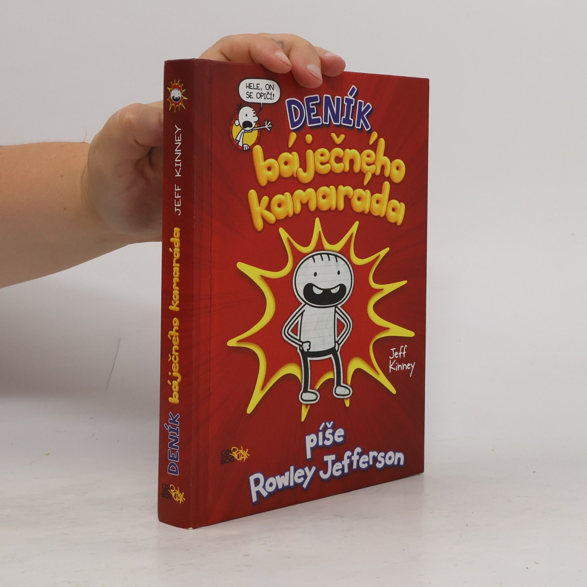 Jeff Kinney Deník báječného kamaráda. Píše Rowley Jefferson