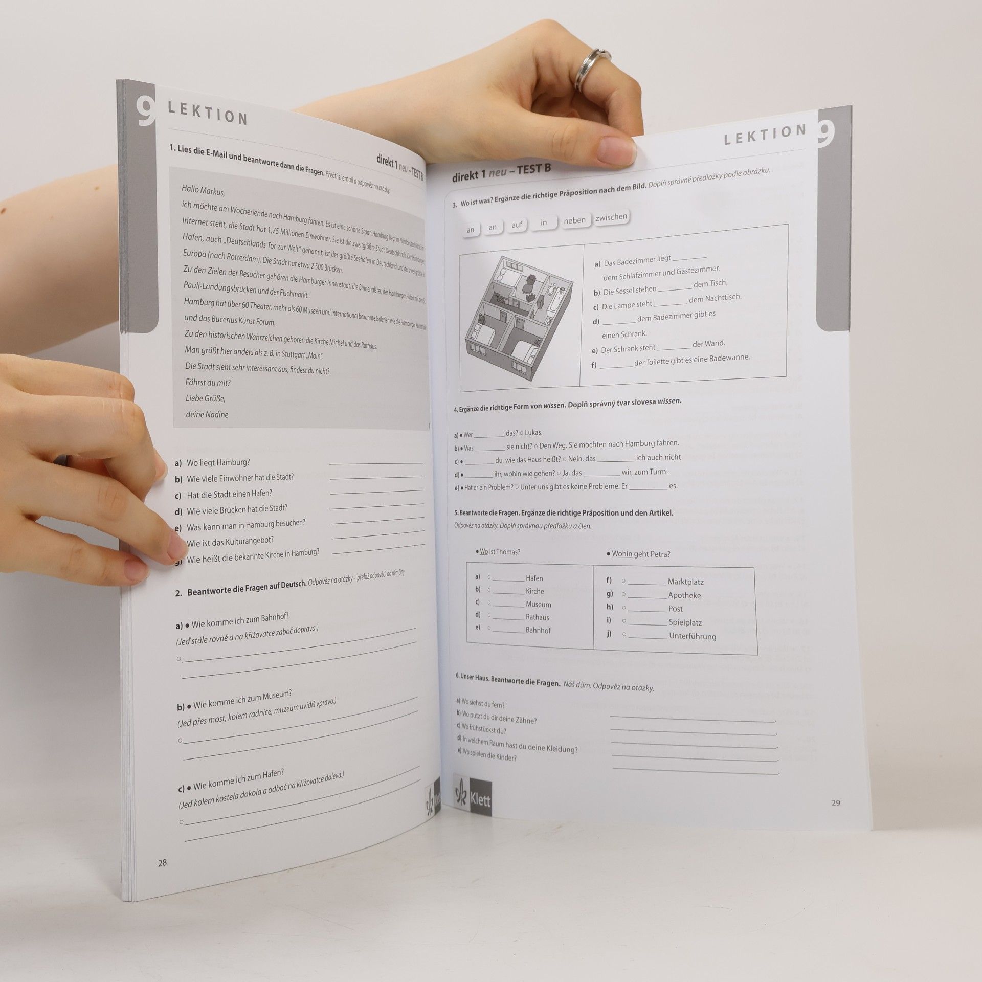 Auteurscollectief Direkt neu 1: Testy k lekcím