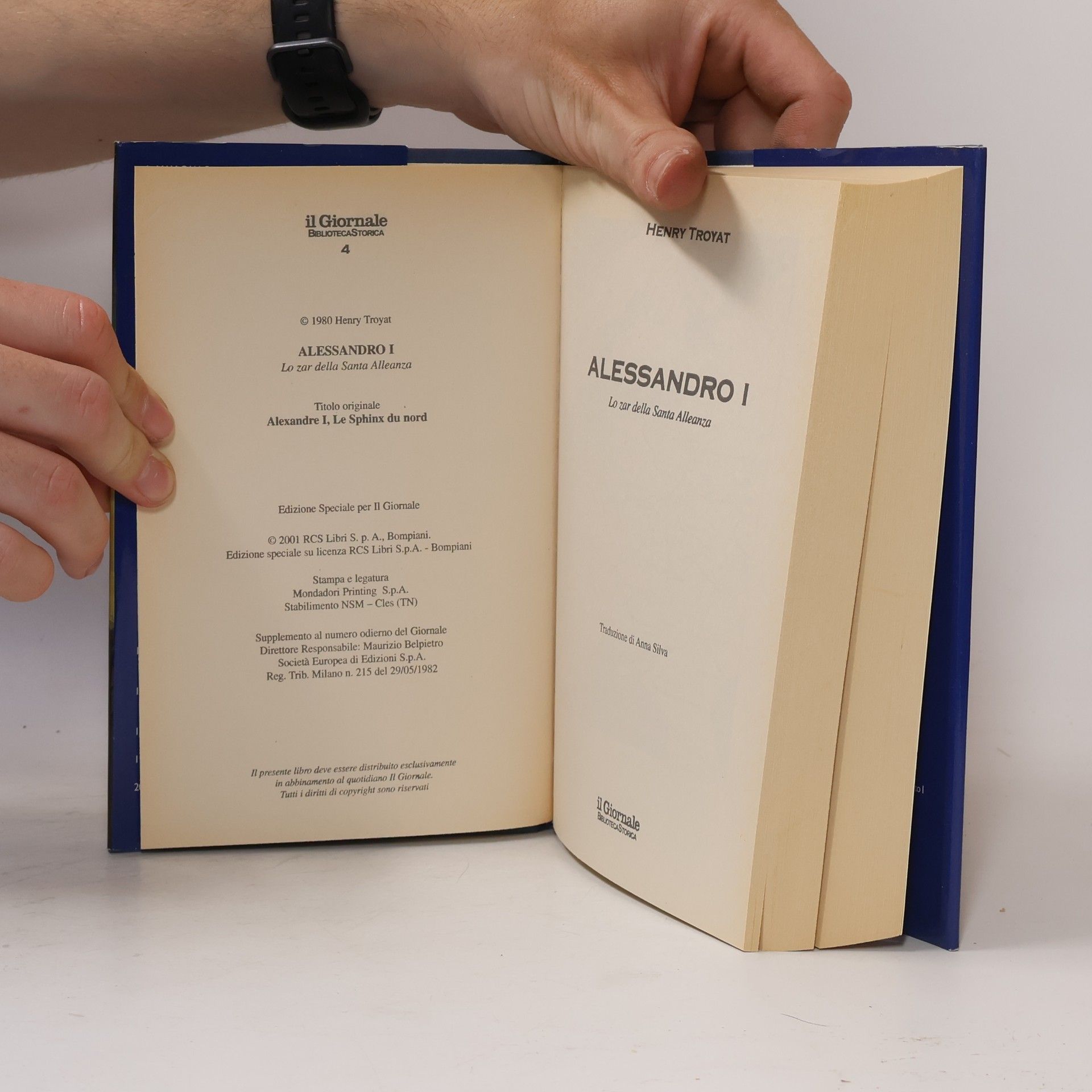 Henri Troyat Biblioteca Storica 4. Alessandro I.