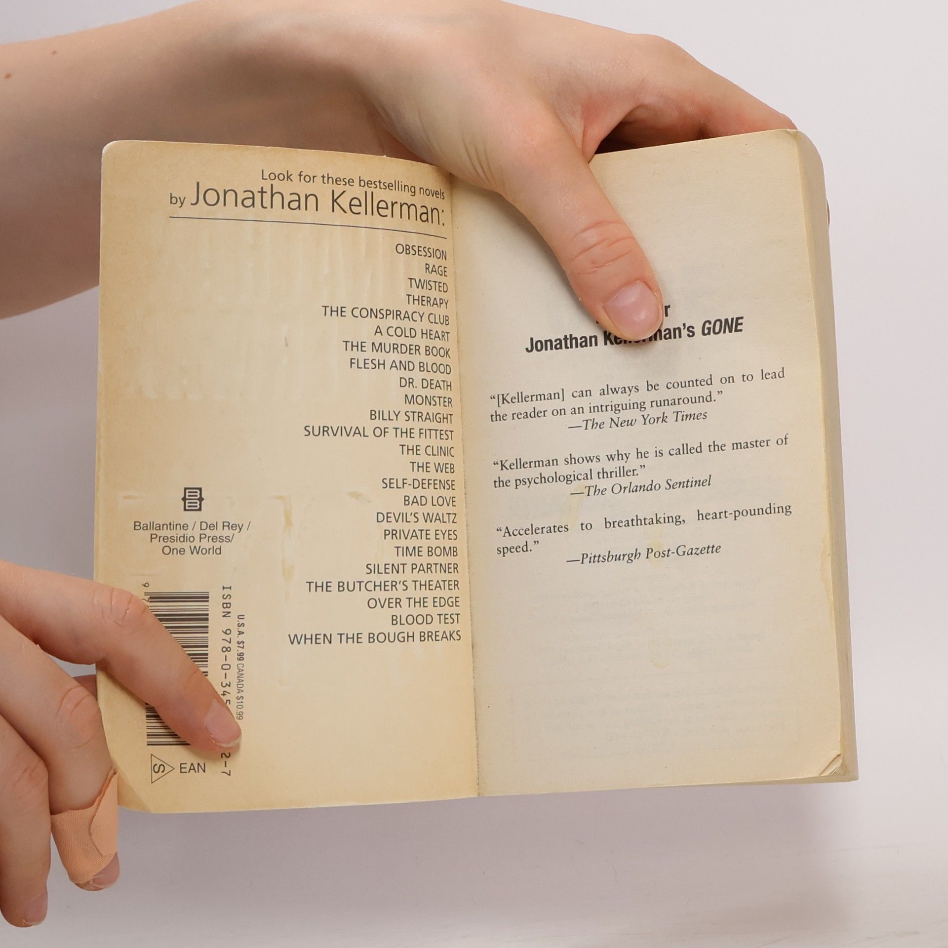 Jonathan Kellerman Gone. An Alex Delaware novel