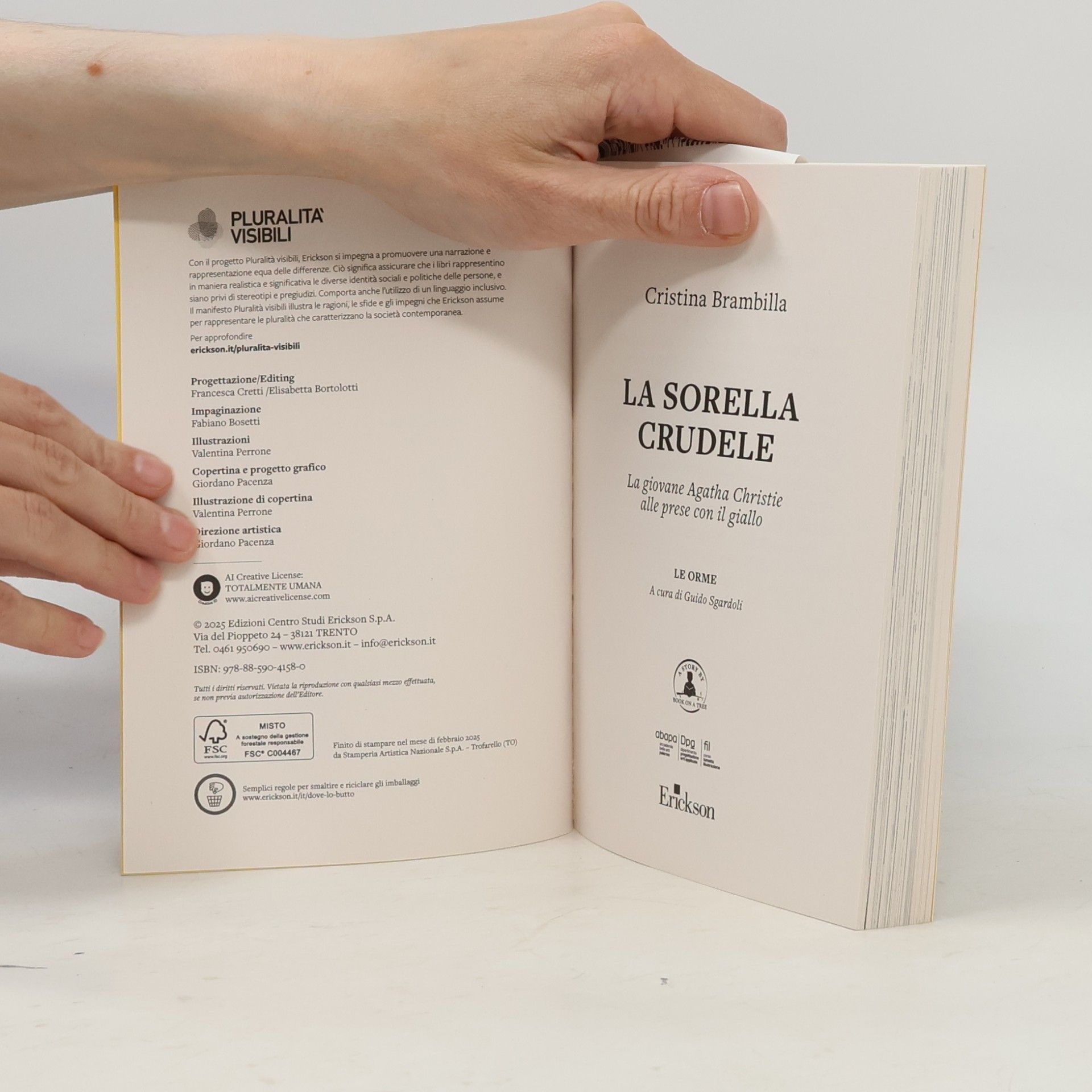 Cristina Brambilla Le Orme: La sorella crudele. La giovane Agatha Christie alle prese con il giallo