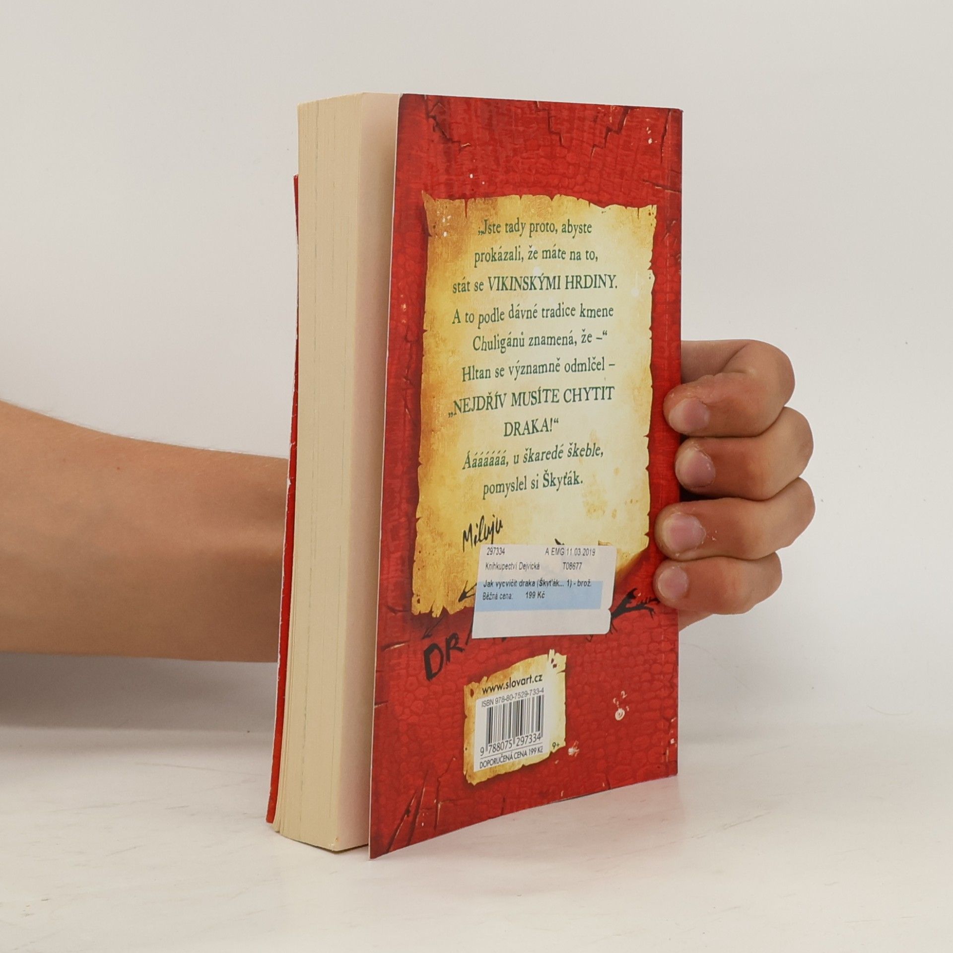 Cressida Cowell Jak vycvičit draka
