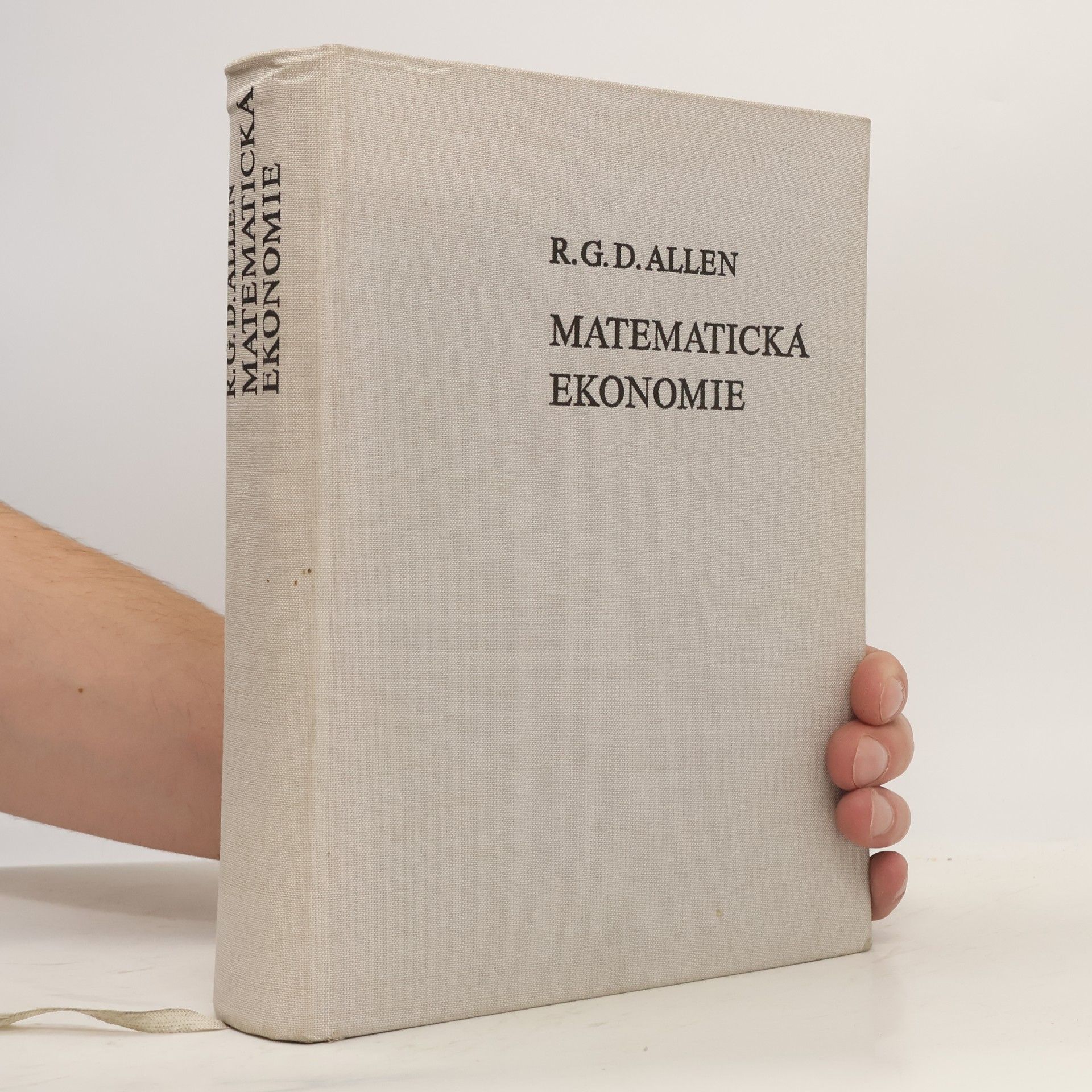 R. G. D. Allen Matematická ekonomie