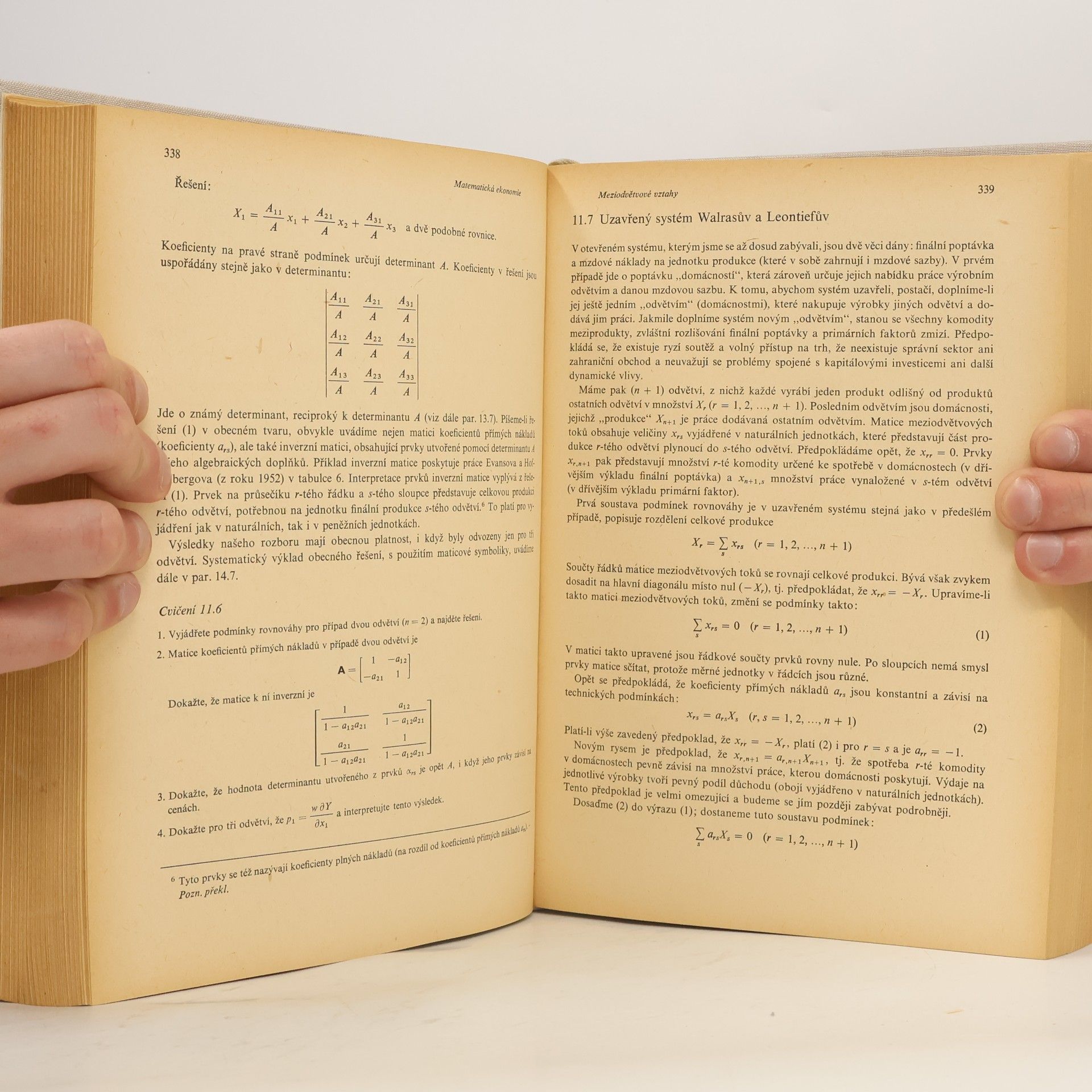 R. G. D. Allen Matematická ekonomie