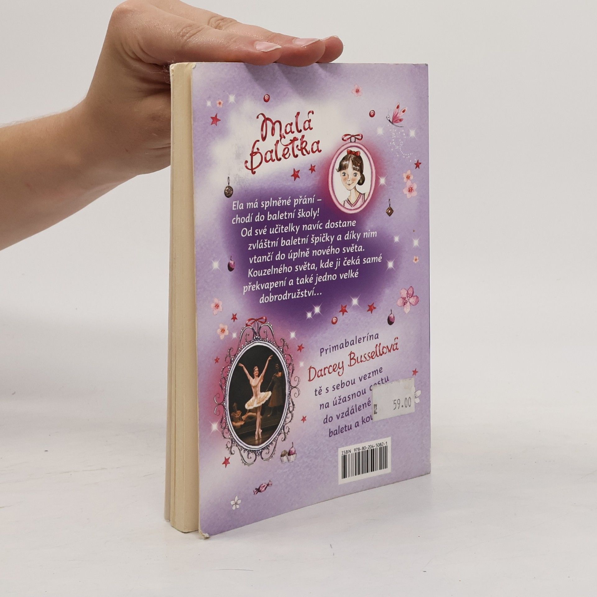 Darcey Bussell Malá baletka Ela a kouzelné baletní střevíčky