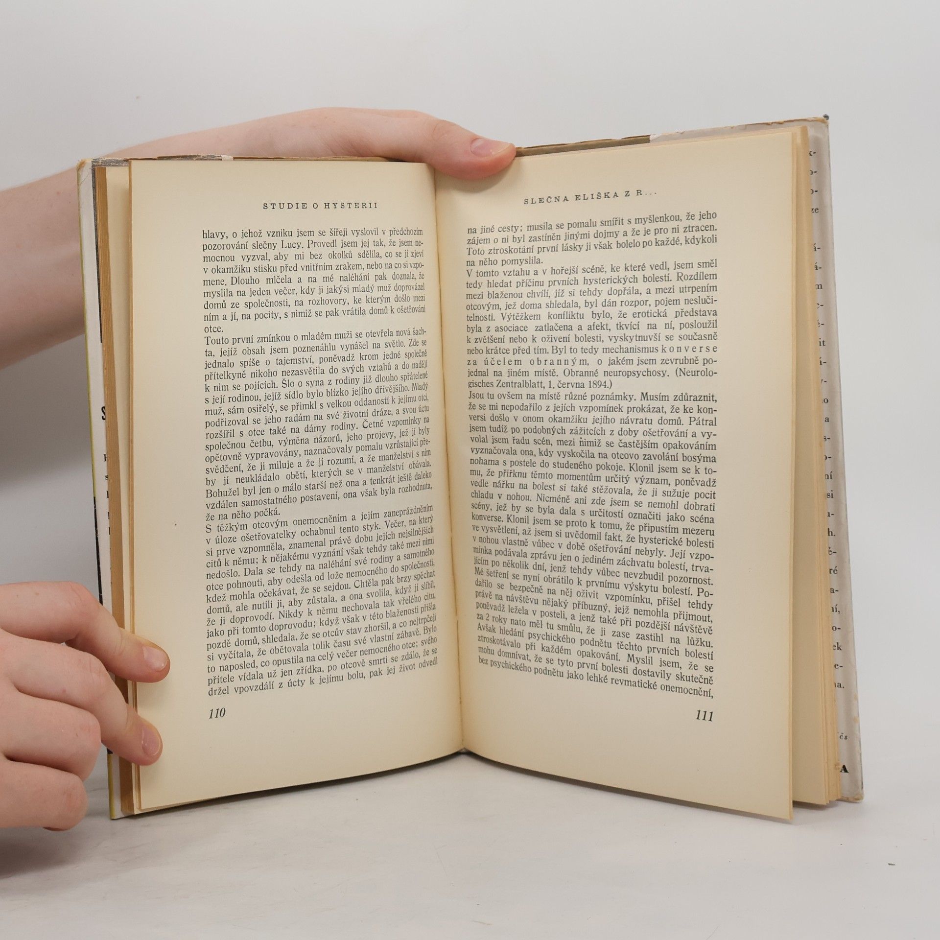 Sigmund Freud Studie o hysterii