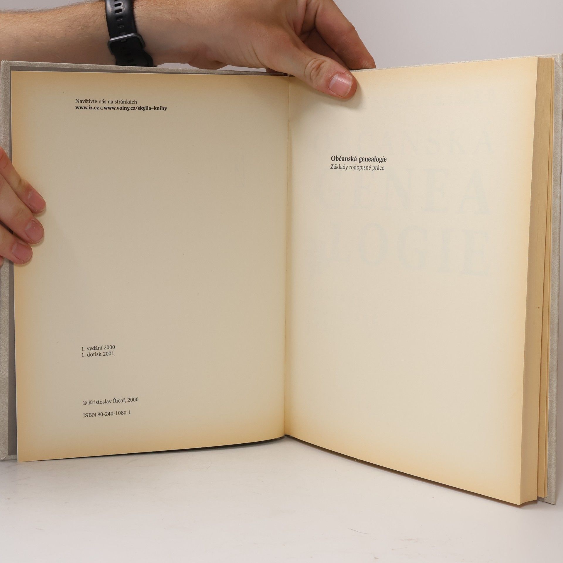 Kristoslav Řičař Občanská genealogie