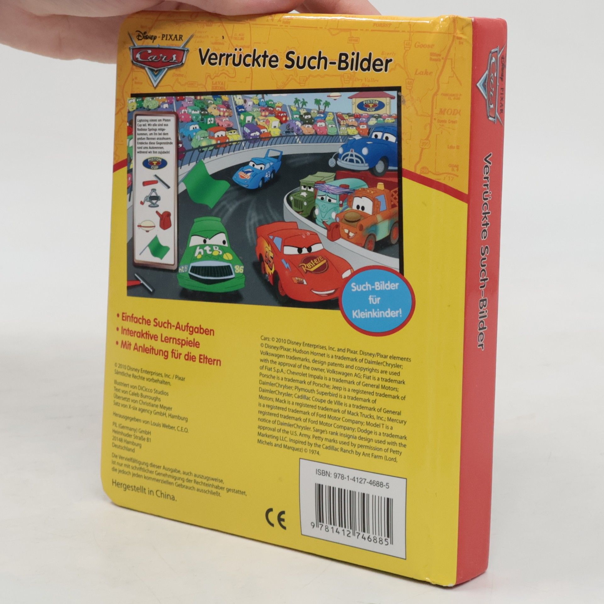 Caleb Burroughs Cars: Verrückte Suchbilder, Wimmelbild