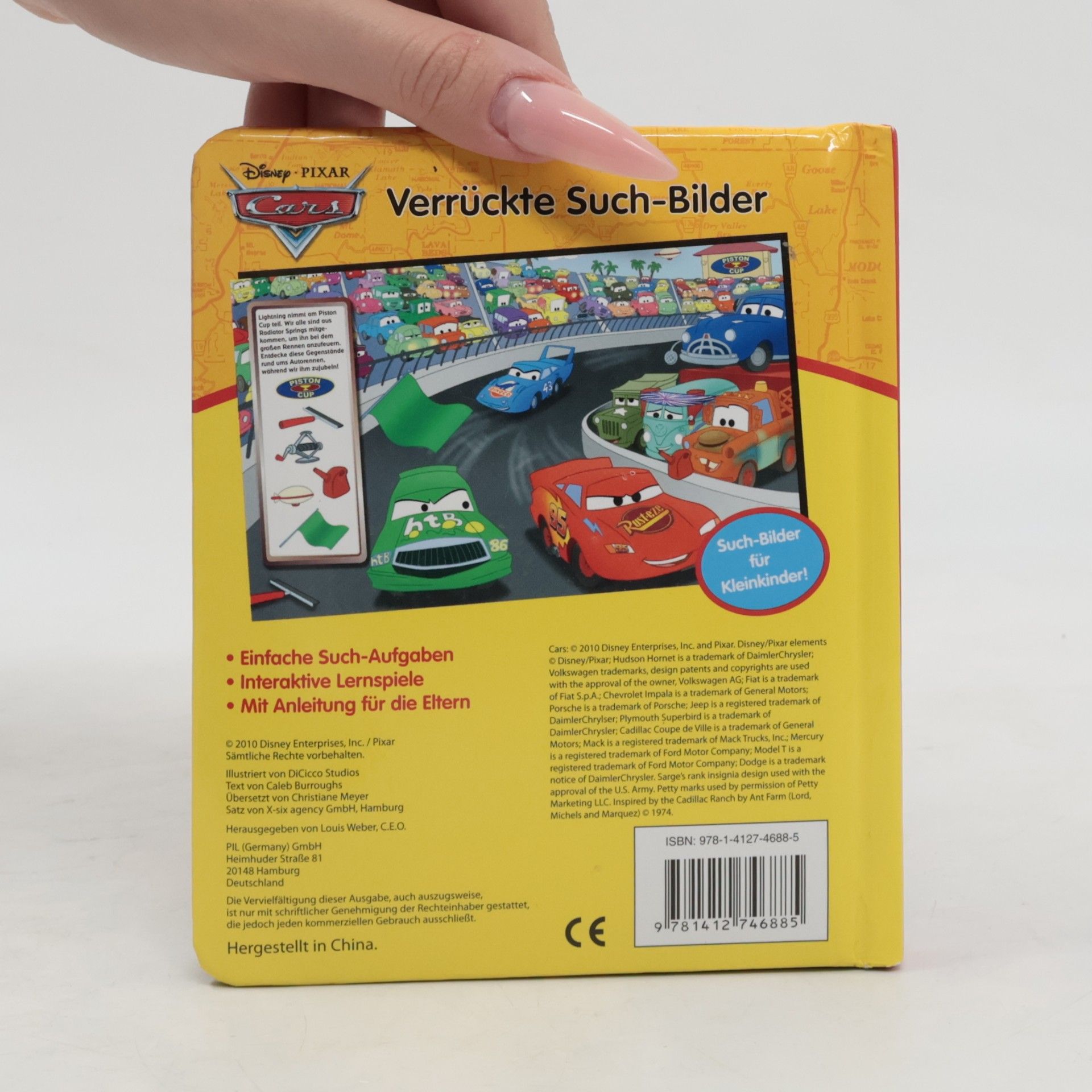 Caleb Burroughs Cars: Verrückte Suchbilder, Wimmelbild