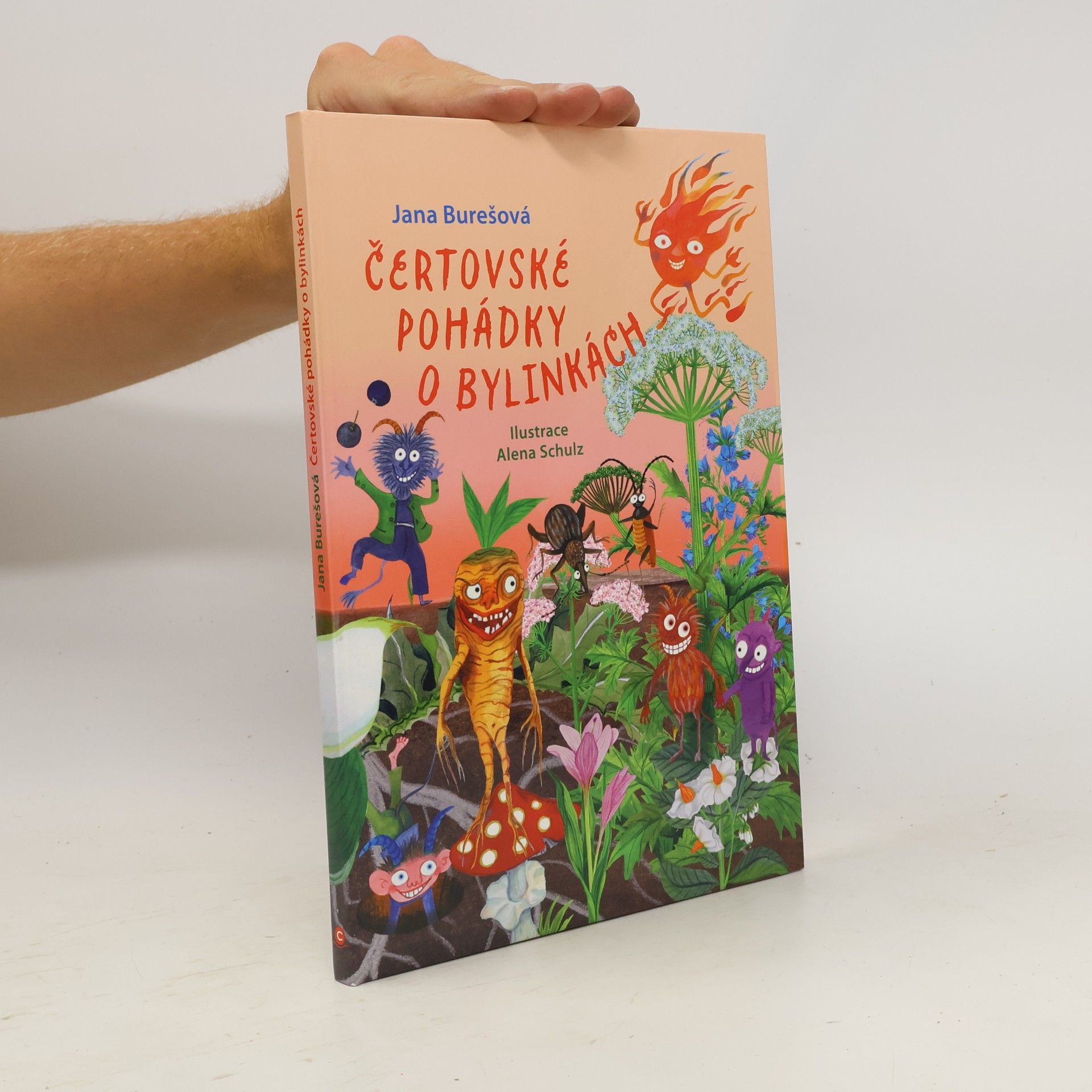 Jana Burešová Čertovské pohádky o bylinkách