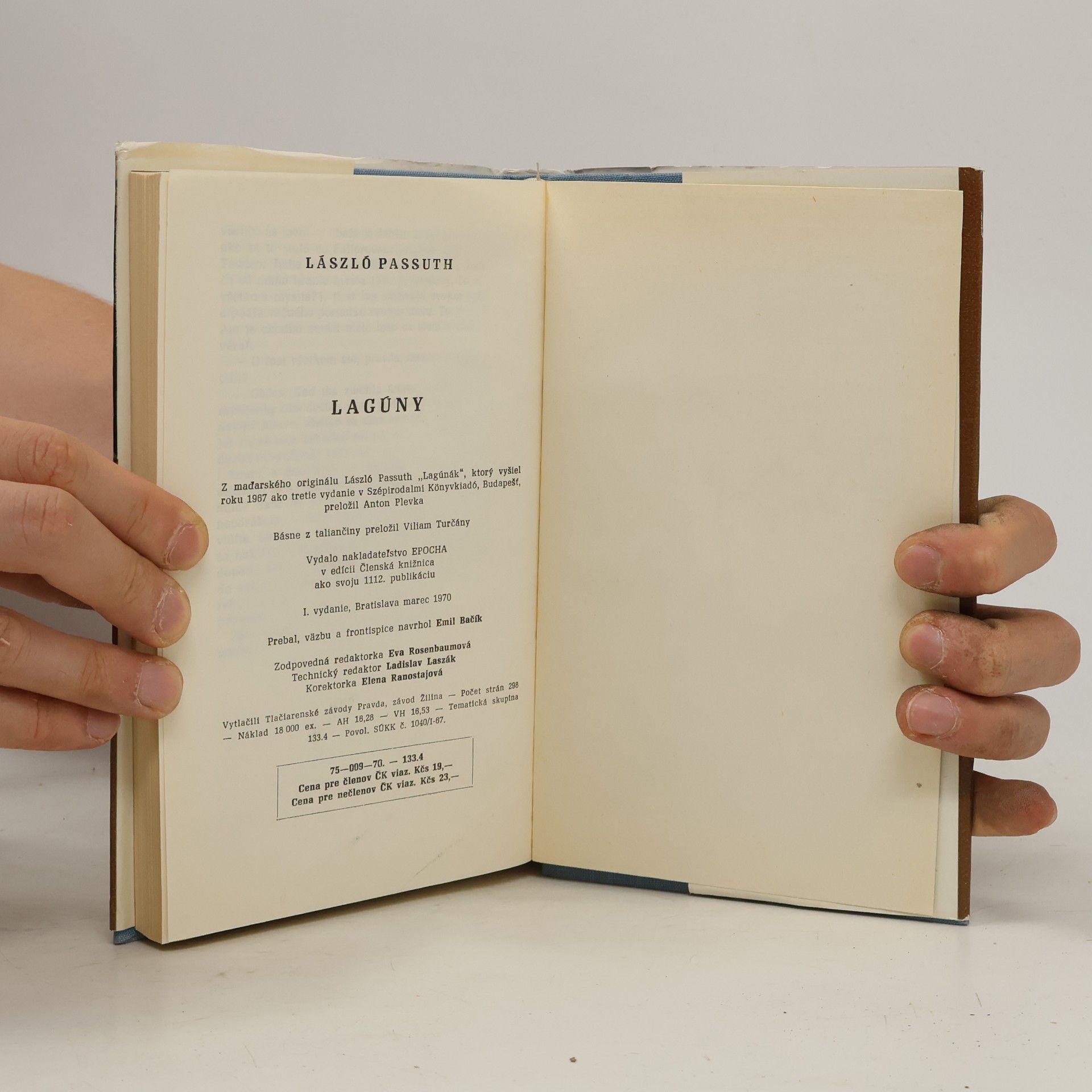 László Passuth Lagúny