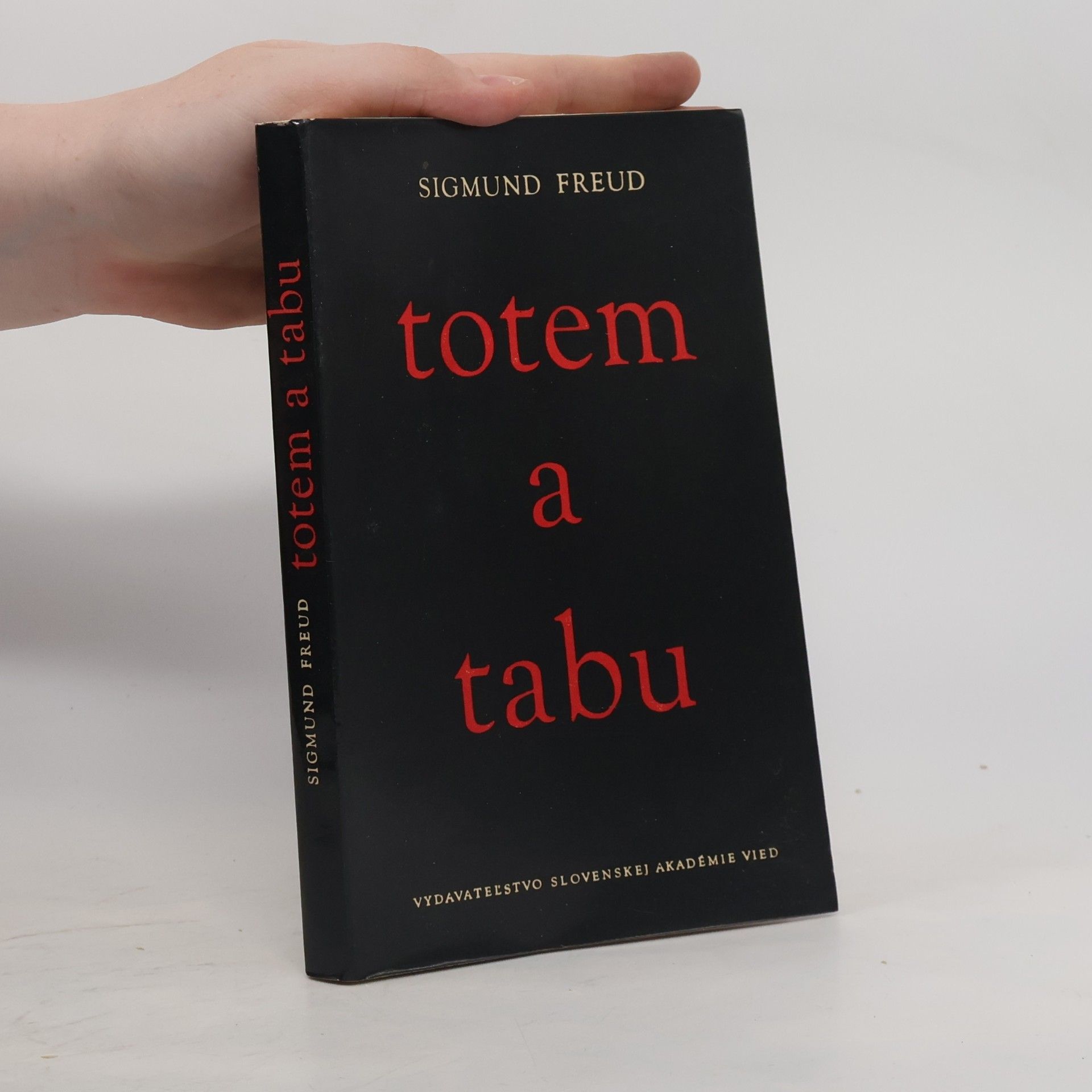 Sigmund Freud Totem a tabu
