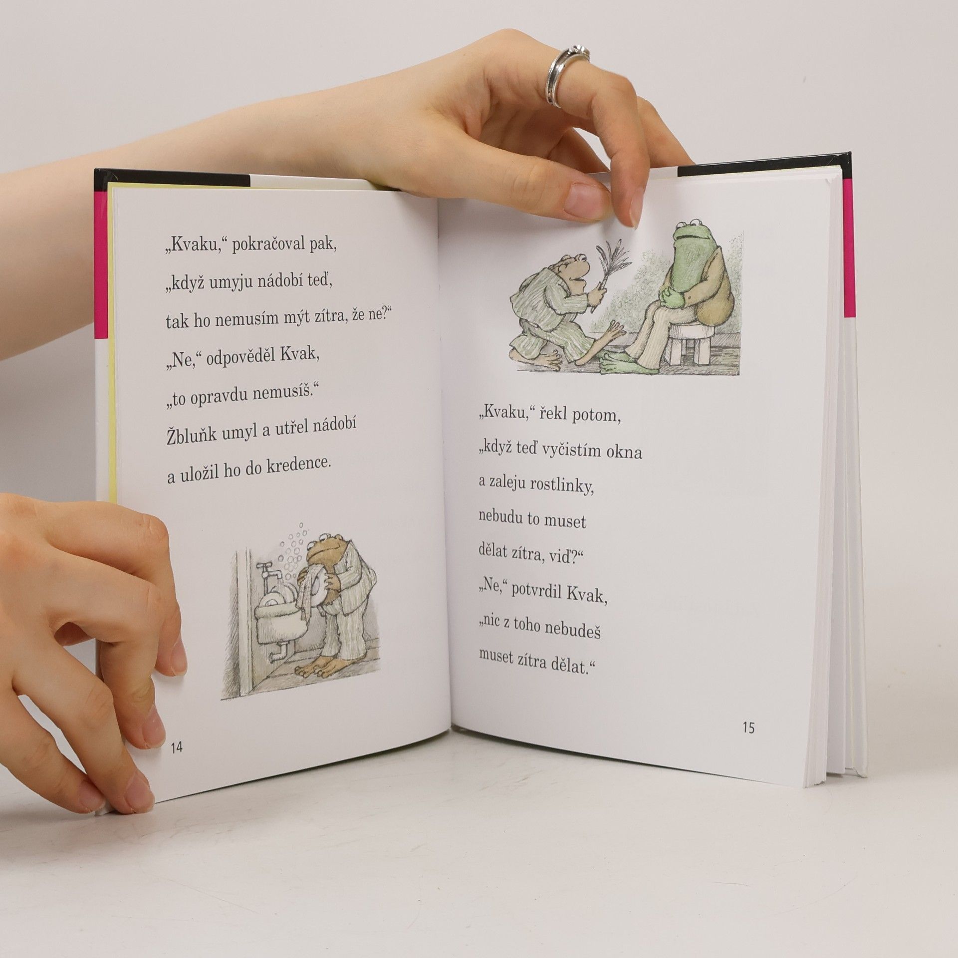 Arnold Lobel Kvak a Žbluňk se bojí rádi