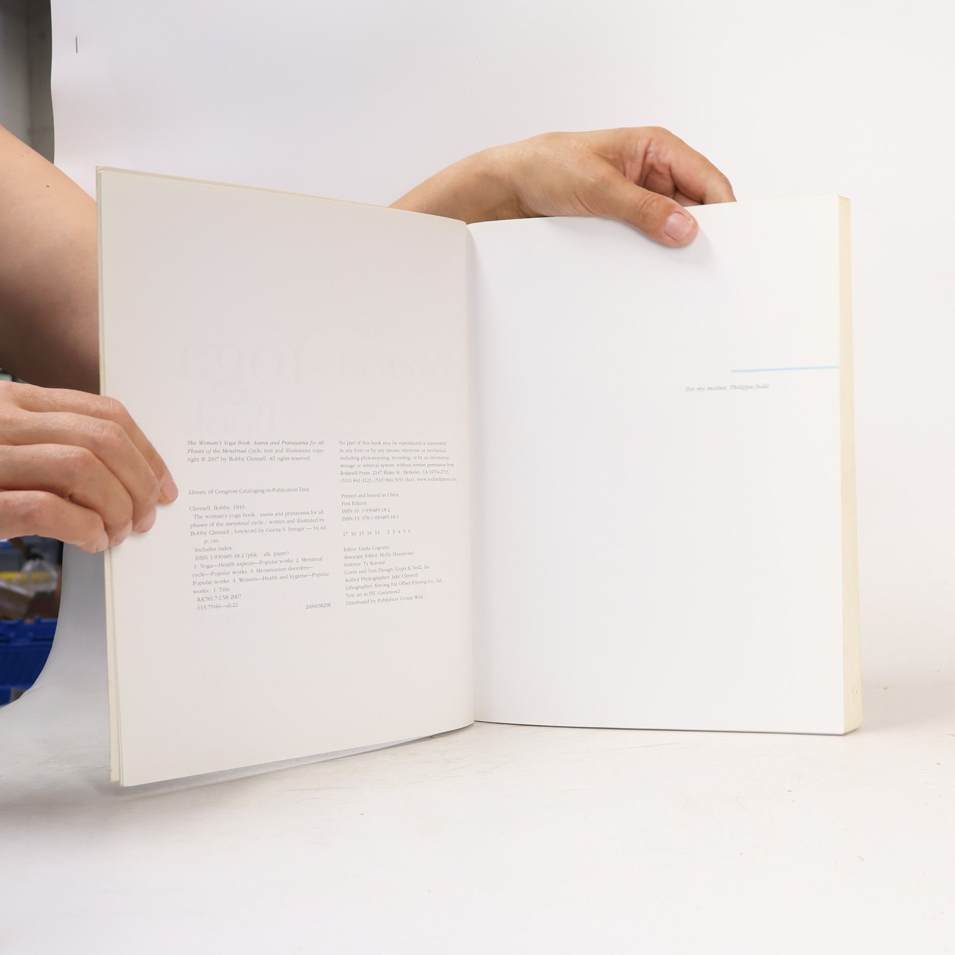 Bobby Clennell The Woman's Yoga Book