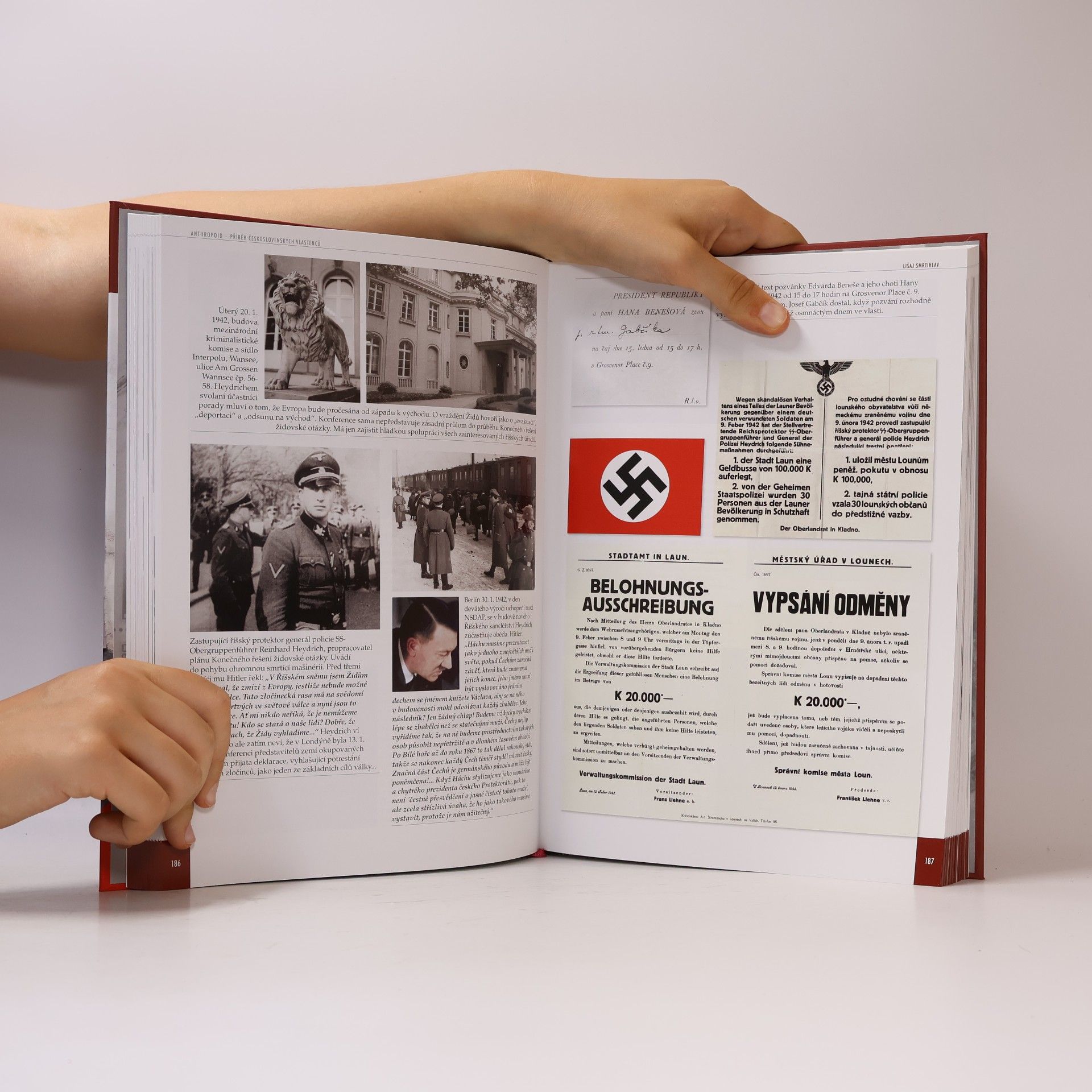 Jaroslav Čvančara Anthropoid : příběh československých vlastenců