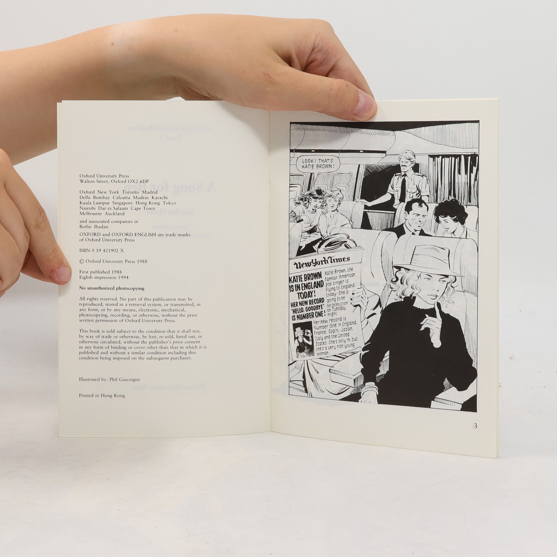 Sandra Slater Streamline Graded Readers - 1: A Song for Ben