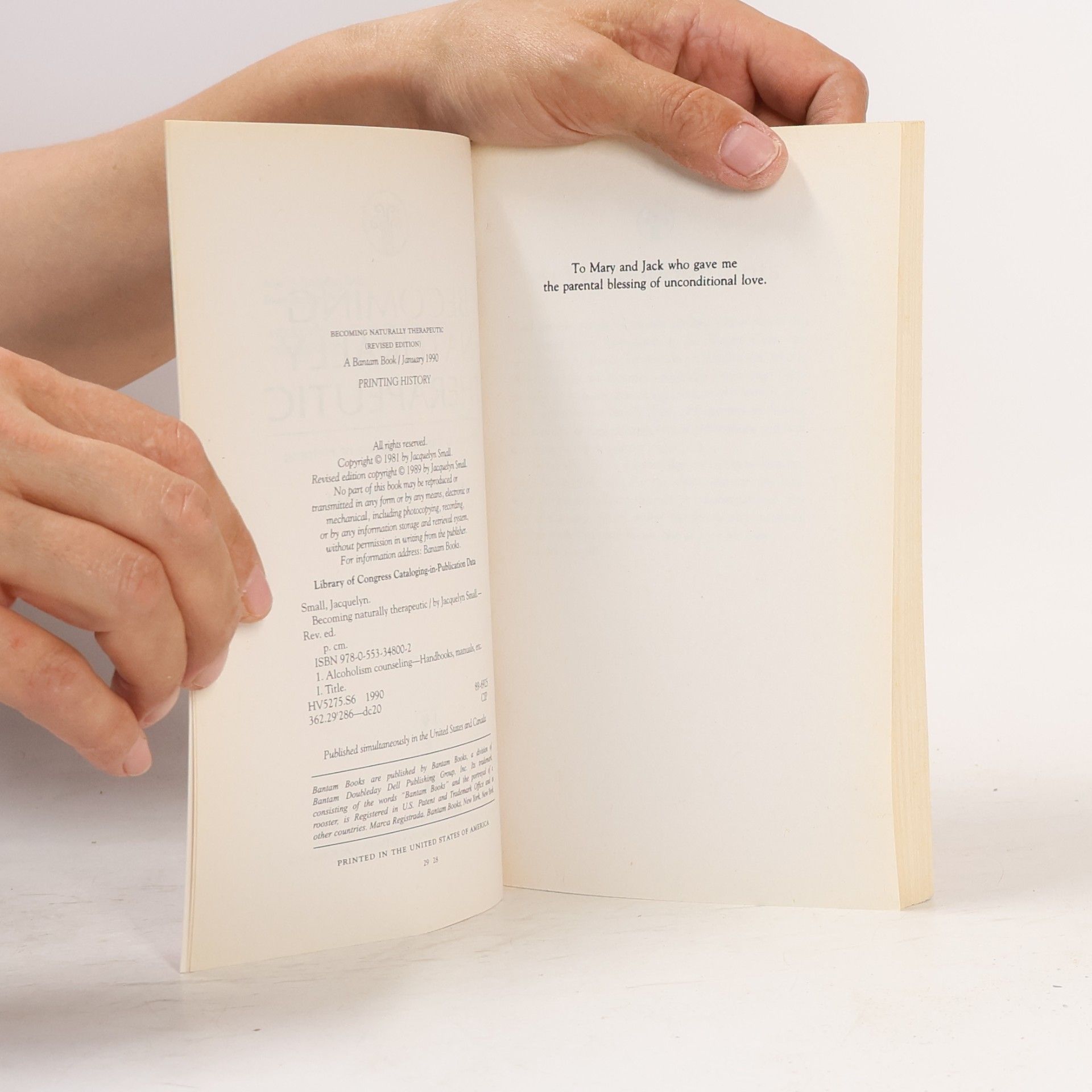 Jacquelyn Small Becoming Naturally Therapeutic