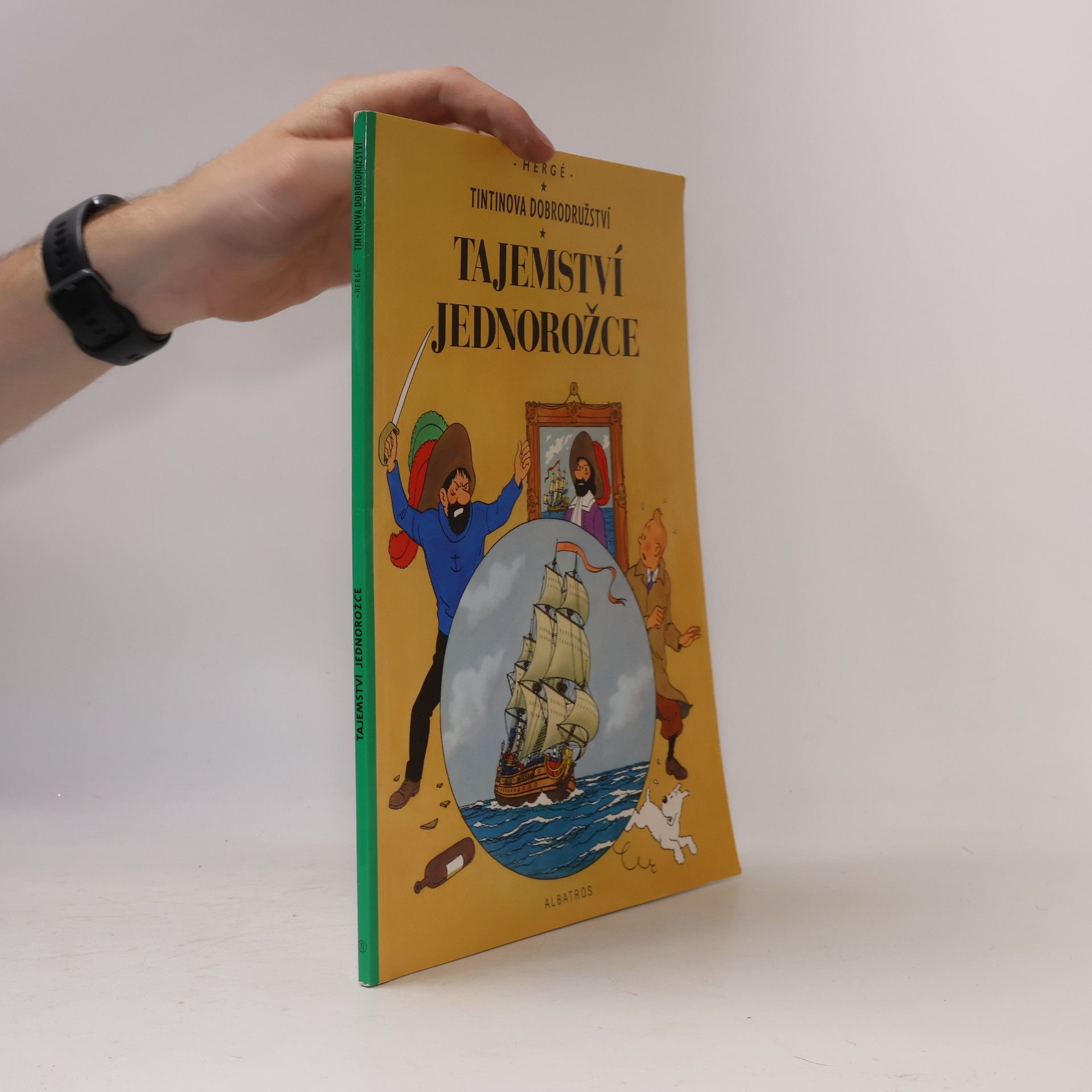 Hergé Tajemství Jednorožce