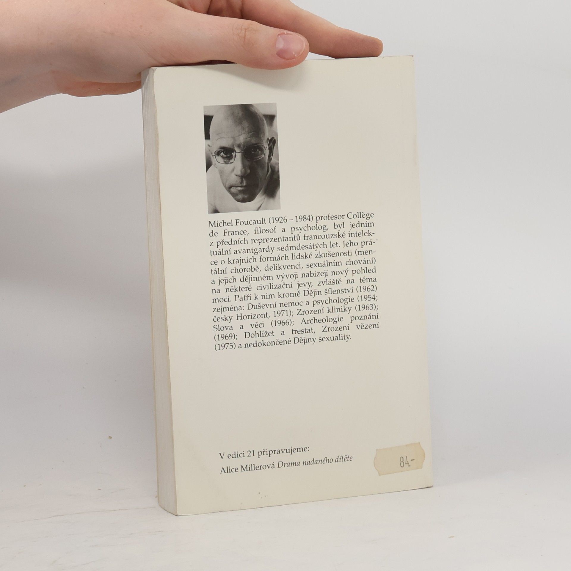 Michel Foucault Dějiny šílenství