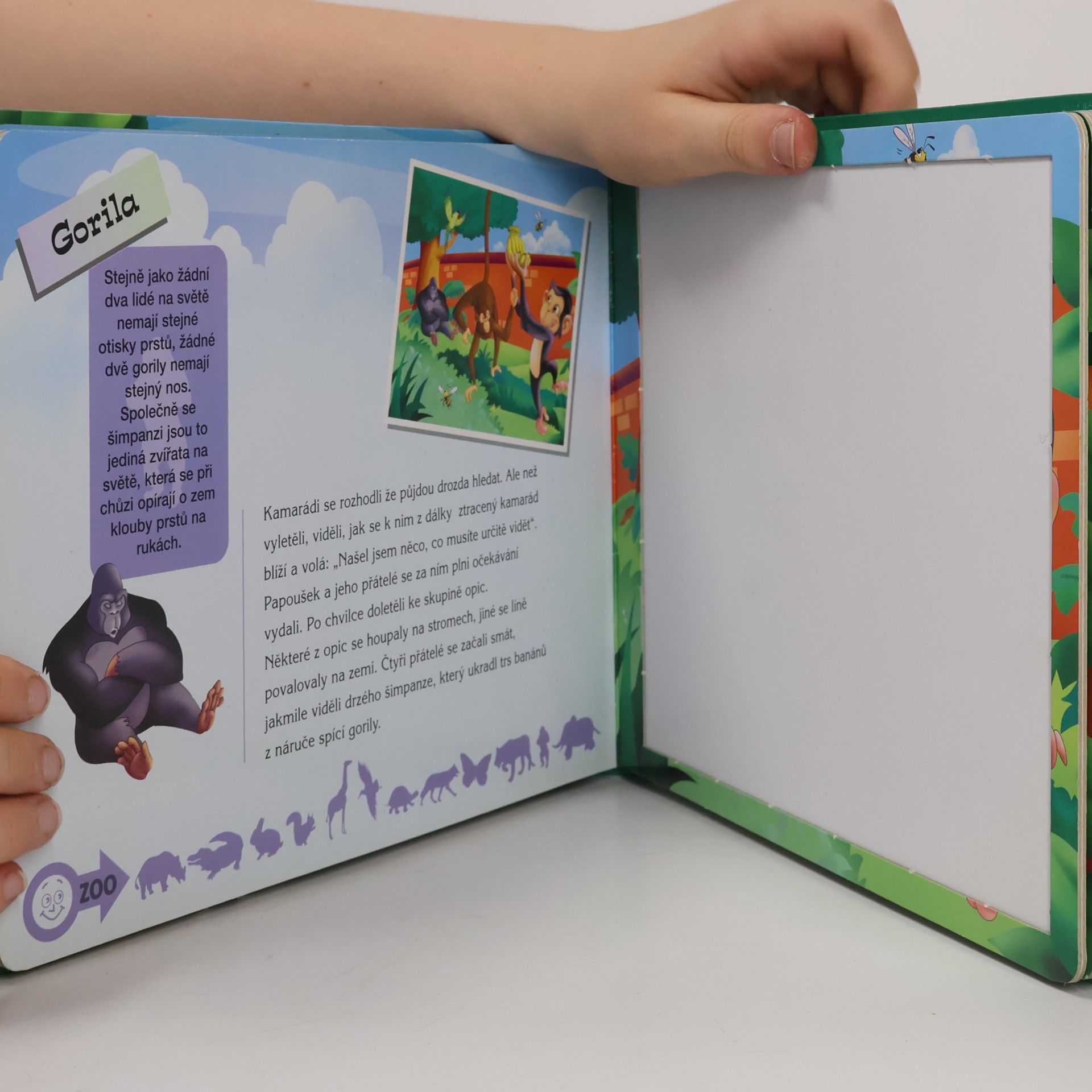 Various authors Jdeme do ZOO - Učím se první slůvka a poznávat svět, kniha s puzzle
