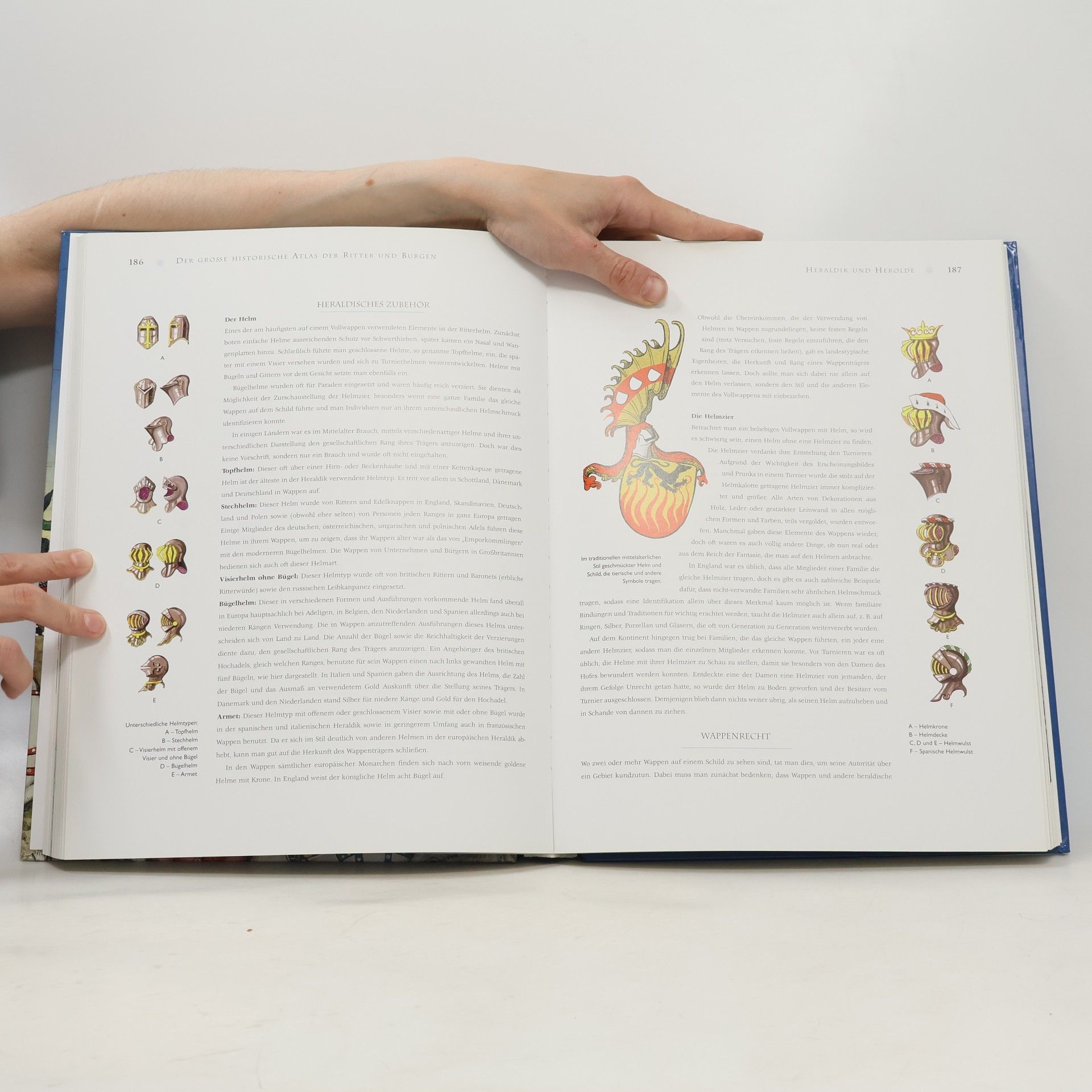 Ian Barnes Der große historische Atlas der Ritter & Burgen