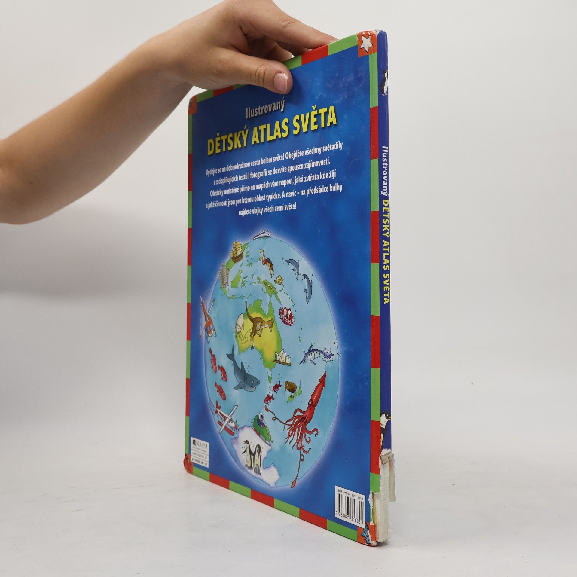Deborah Chancellor Ilustrovaný dětský atlas světa