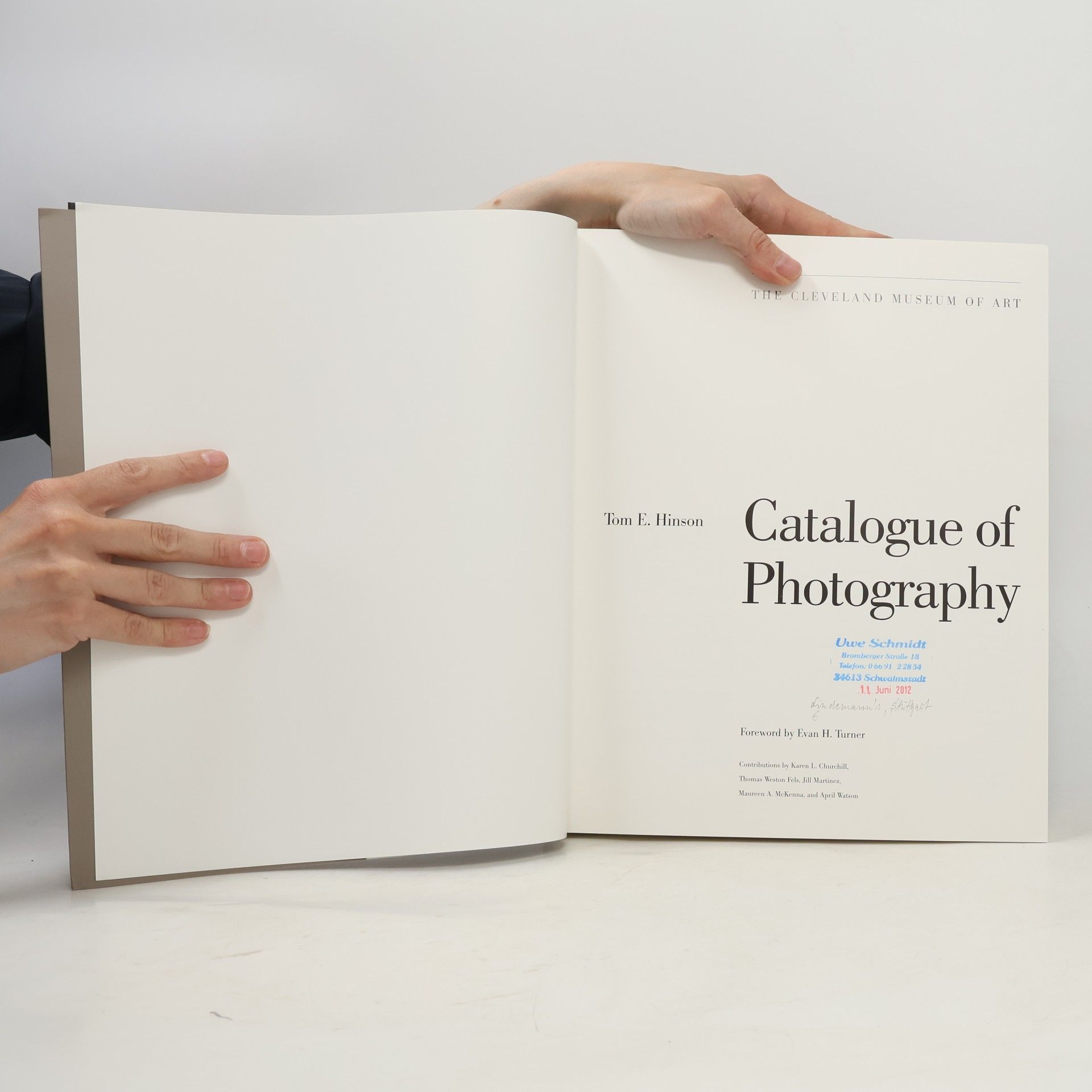 Tom E. Hinson Catalogue of Photography