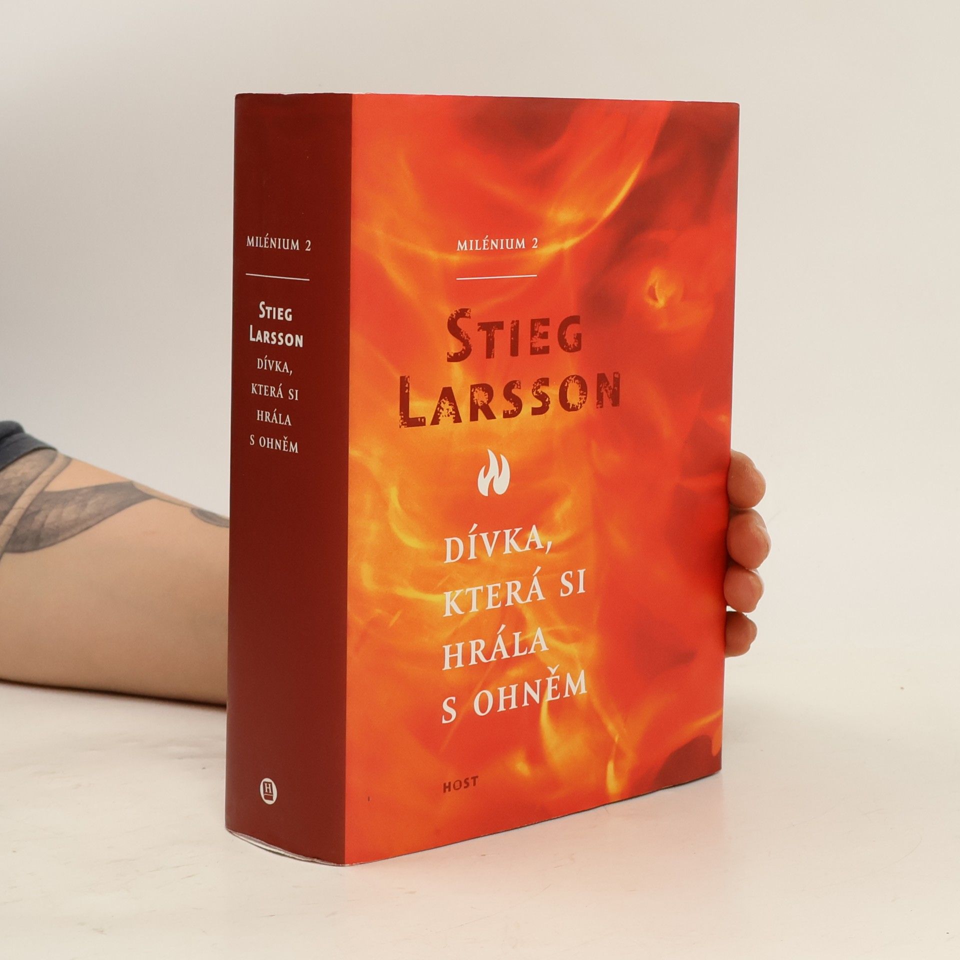 Stieg Larsson Dívka, která si hrála s ohněm