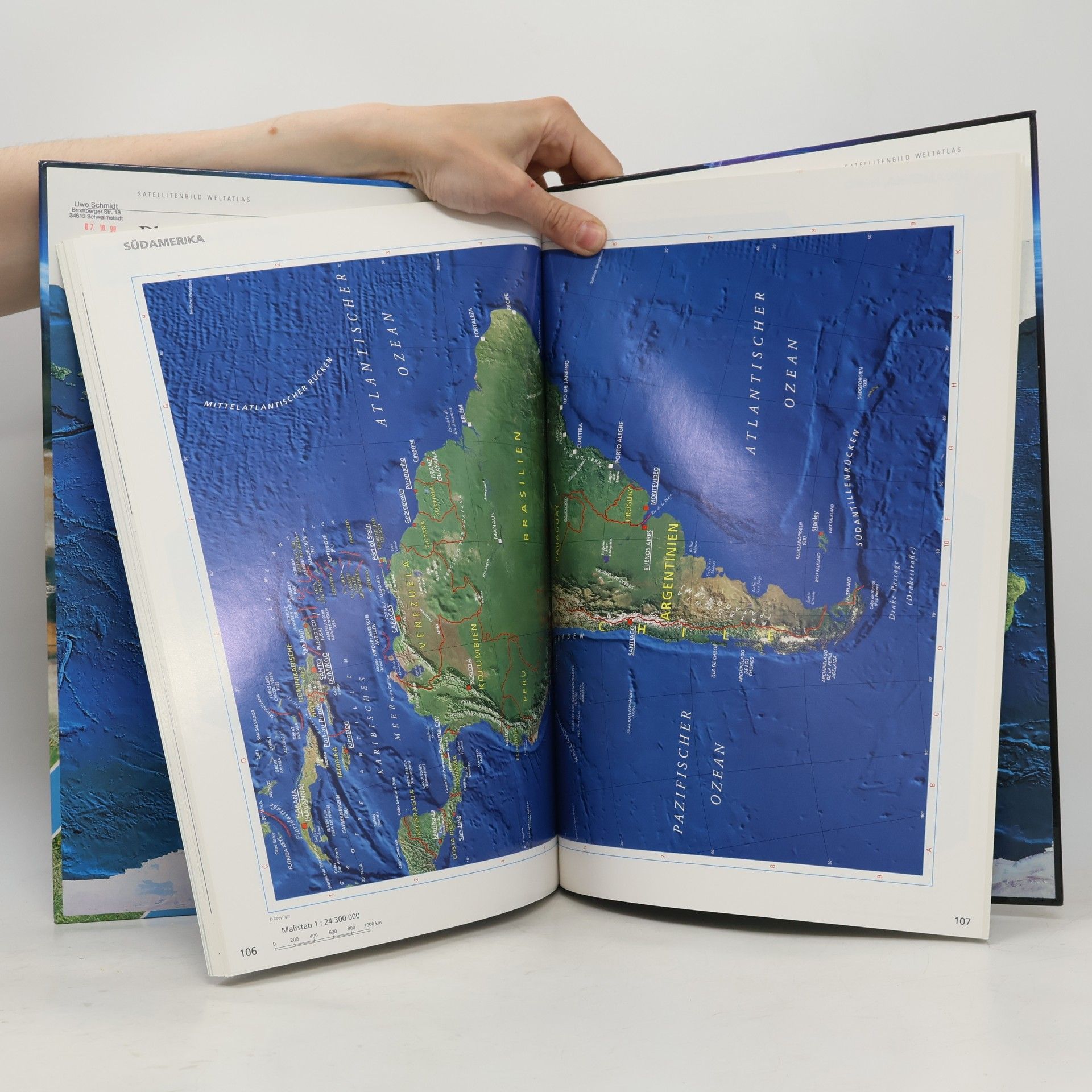 Robert Stacey Satellitenbild-Weltatlas