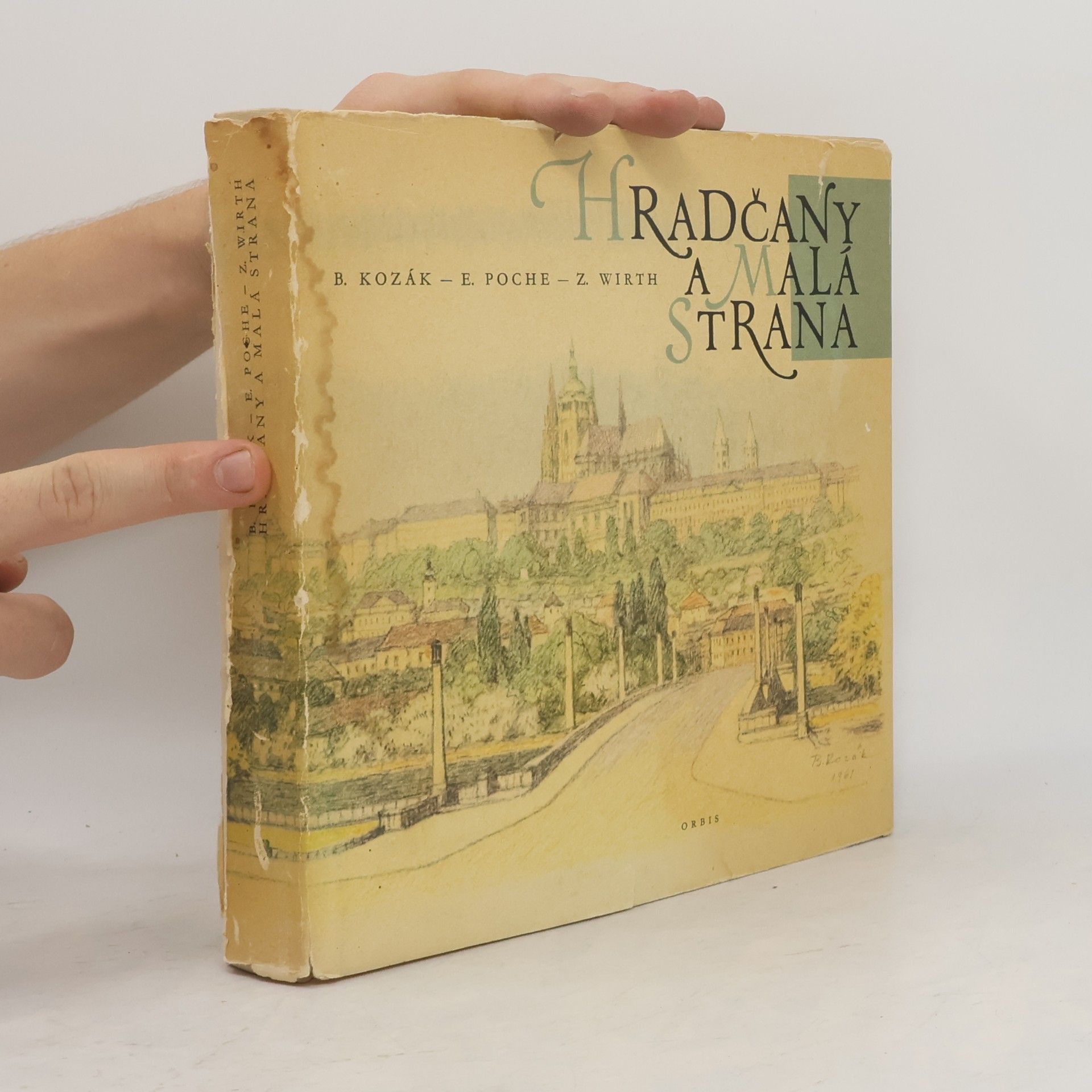 Emanuel Poche Hradčany a Malá Strana