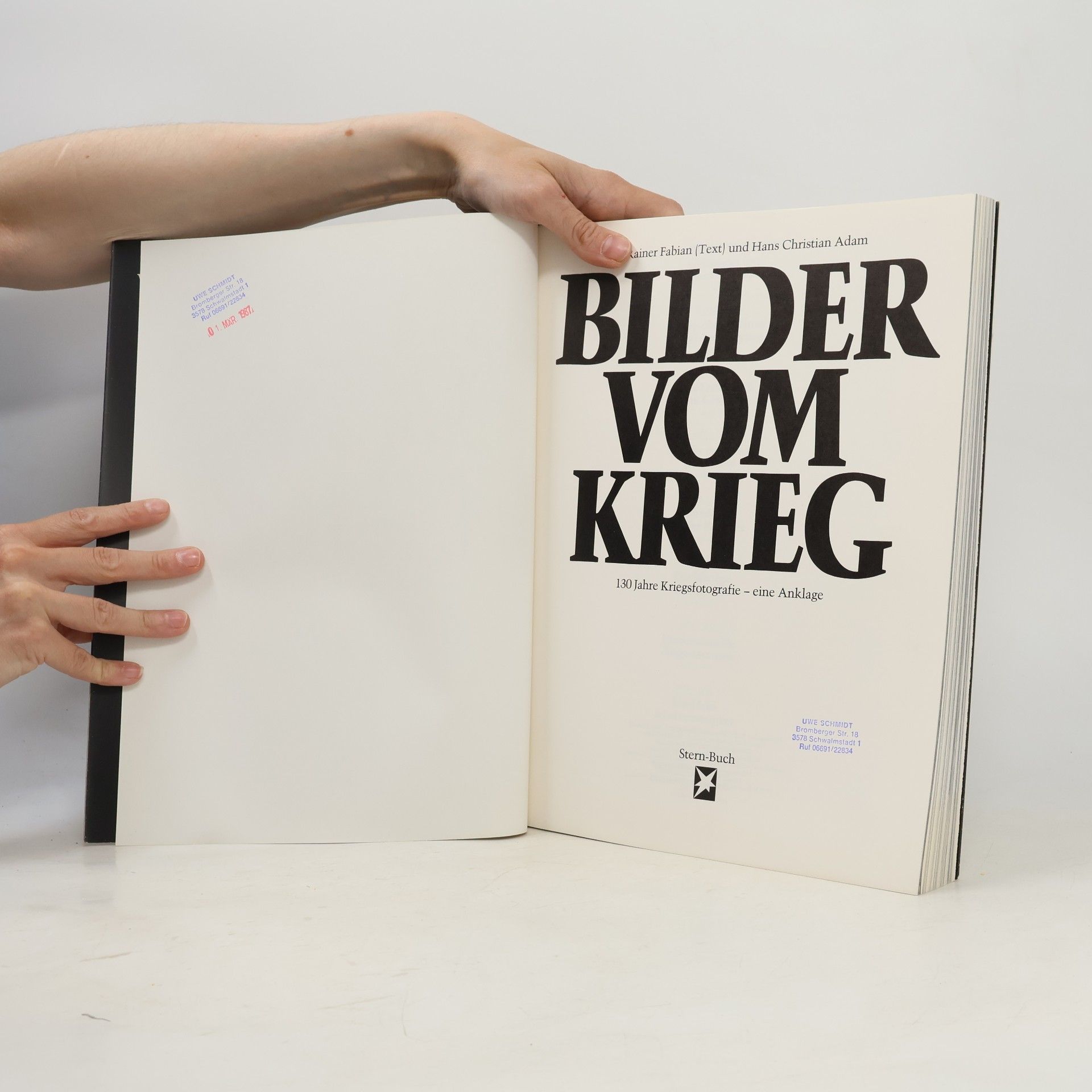 Rainer Fabian Bilder vom Krieg