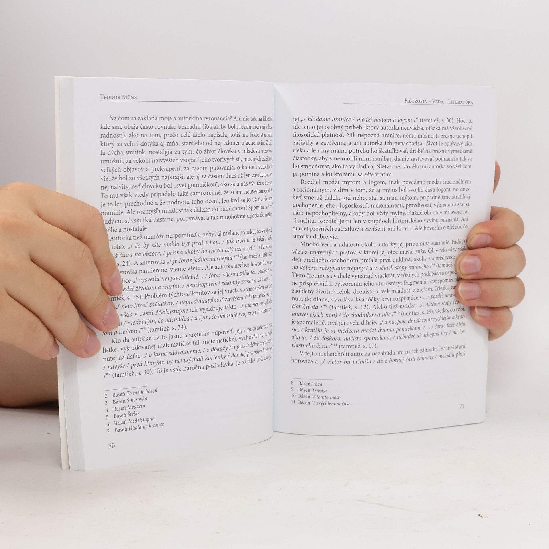 Lenka Bohunická Filozofia veda literatúra