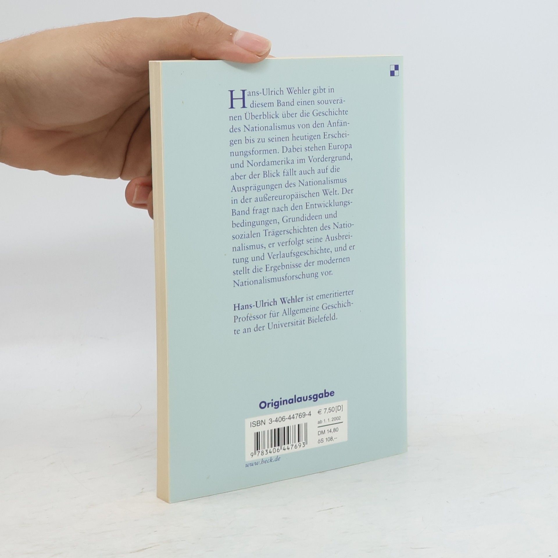 Hans-Ulrich Wehler Nationalismus