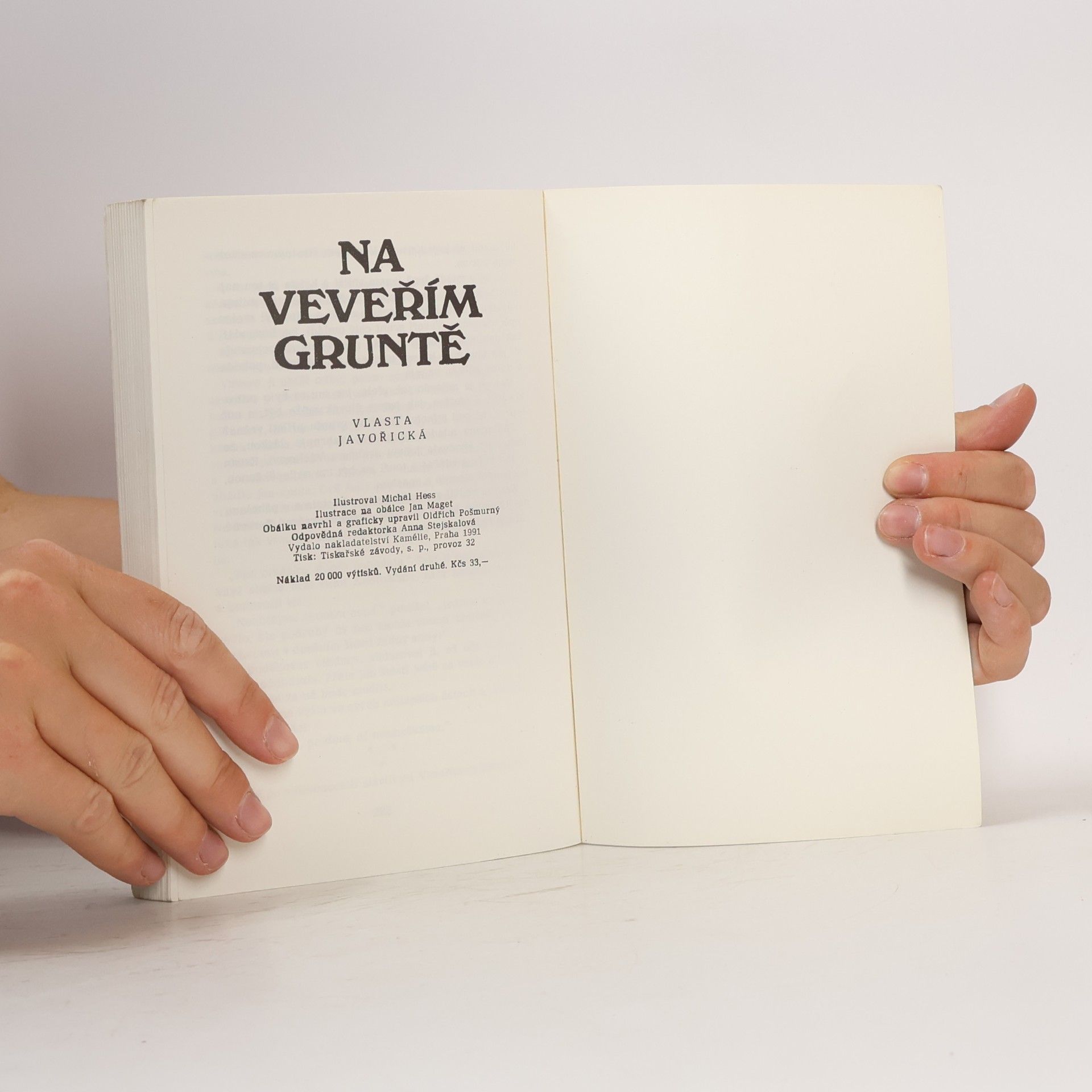 Vlasta Javořická Na veveřím gruntě