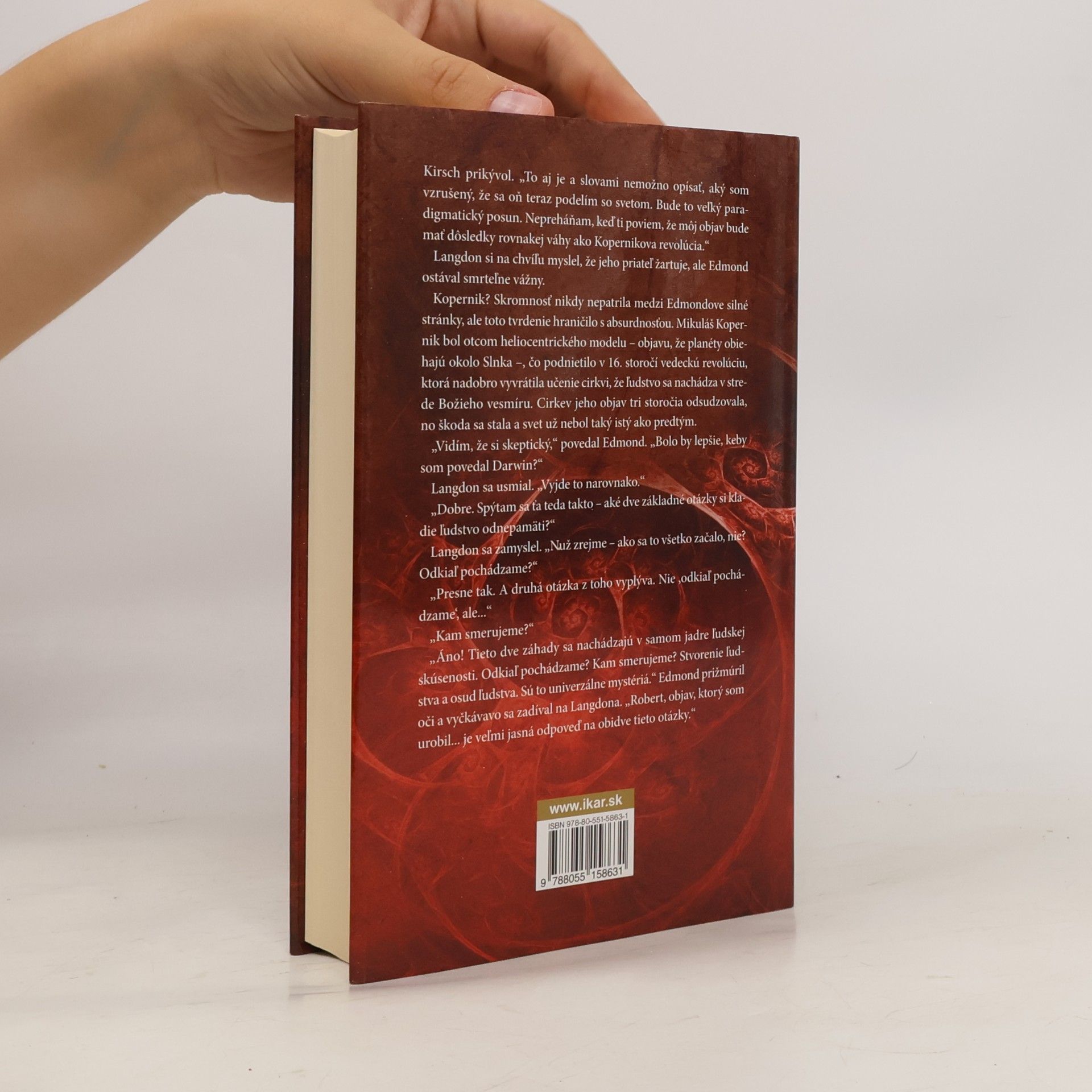 Dan Brown Pôvod