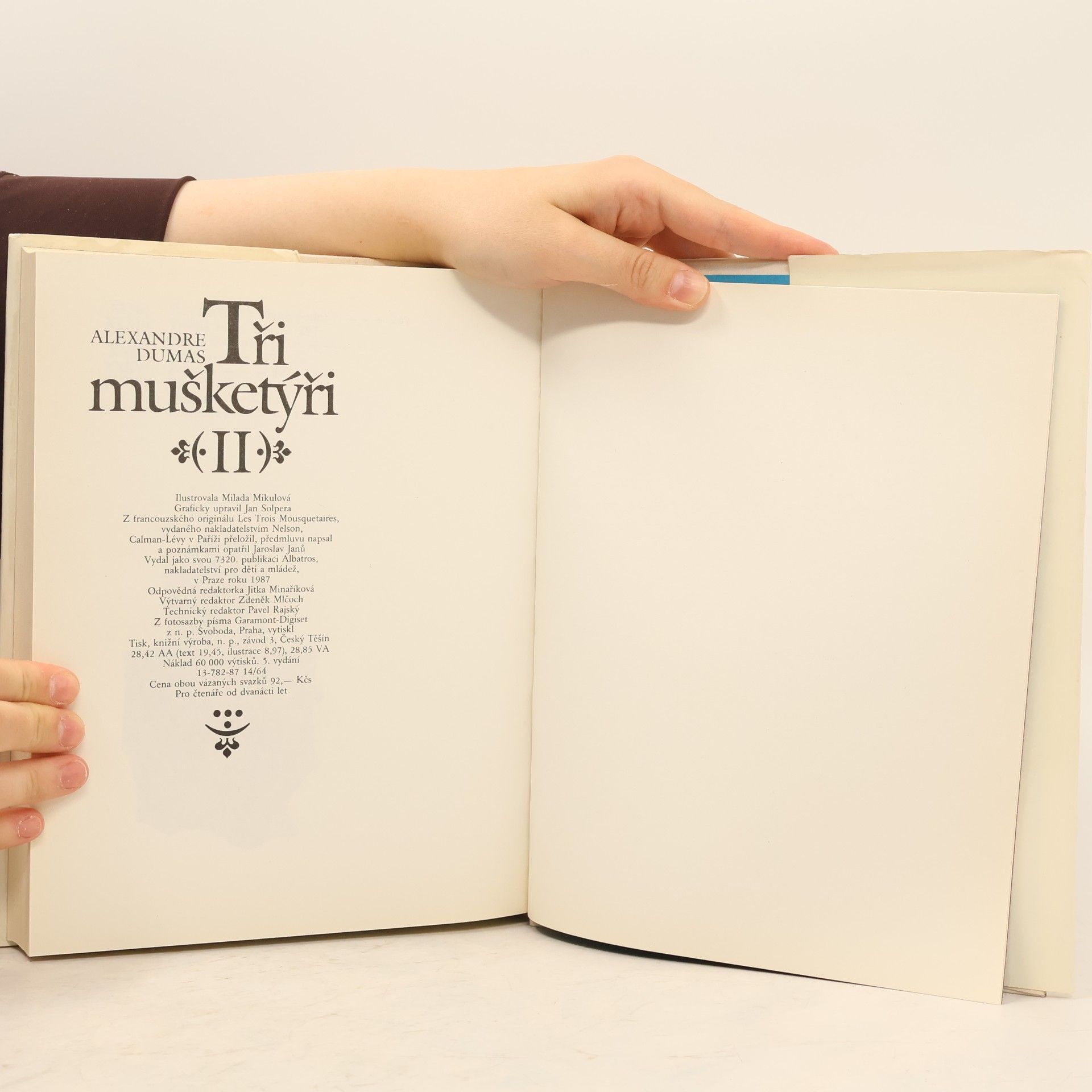 Alexandre Dumas der Ältere Tři mušketýři I.-II.