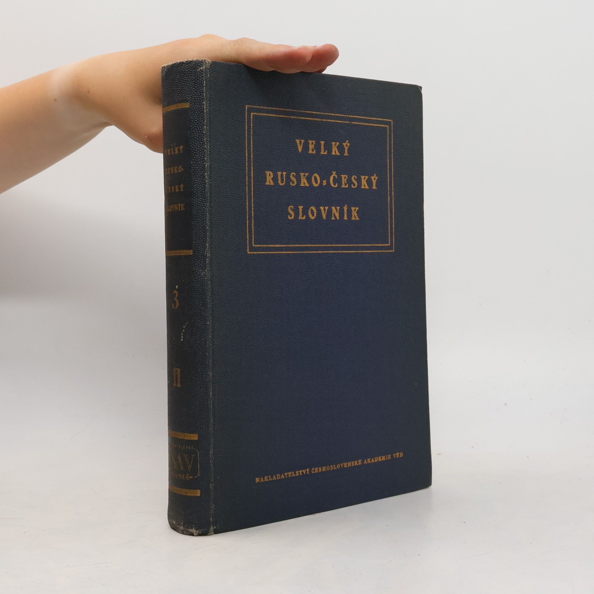 Various authors Velký rusko-český slovník III.