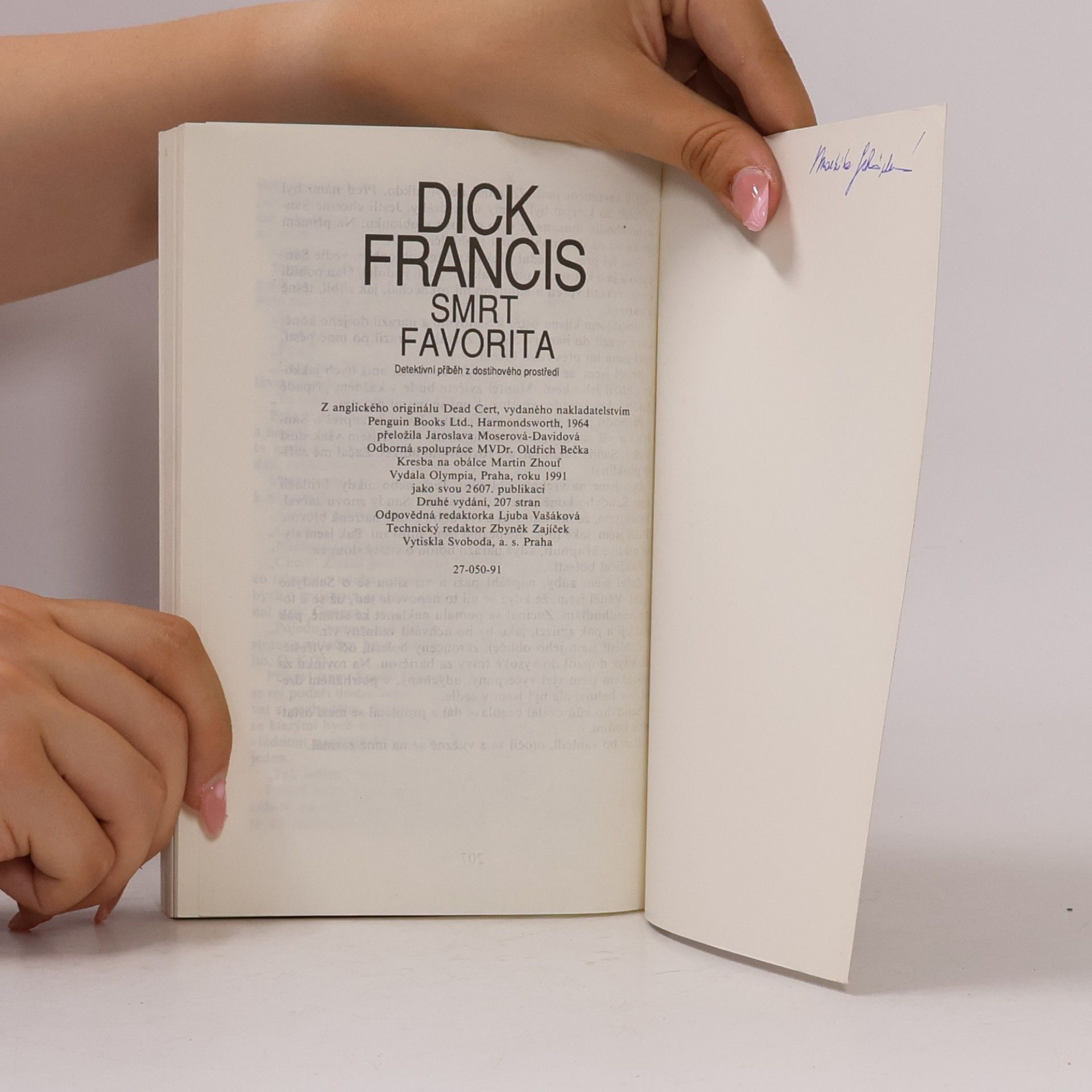Dick Francis Smrt favorita