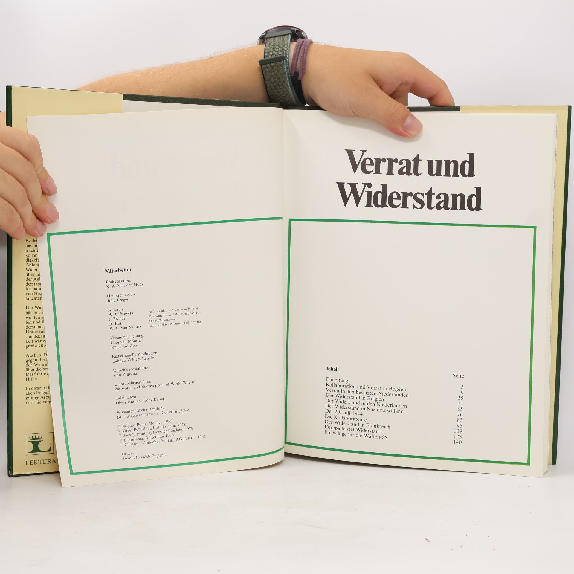 Kolektiv autorů Der zweite Weltkrieg. Verrat und Widerstand