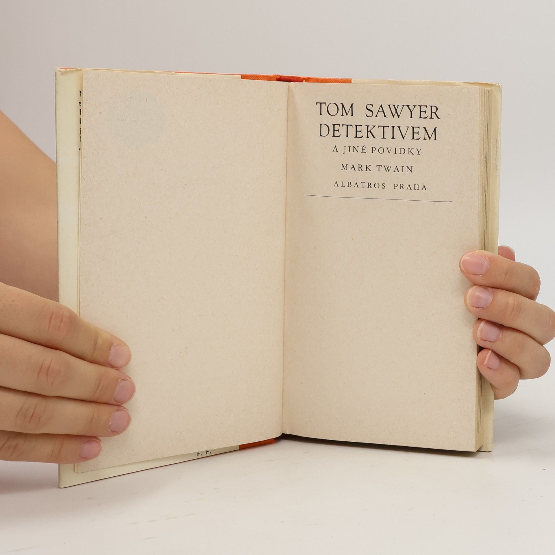Mark Twain Tom Sawyer detektivem a jiné povídky