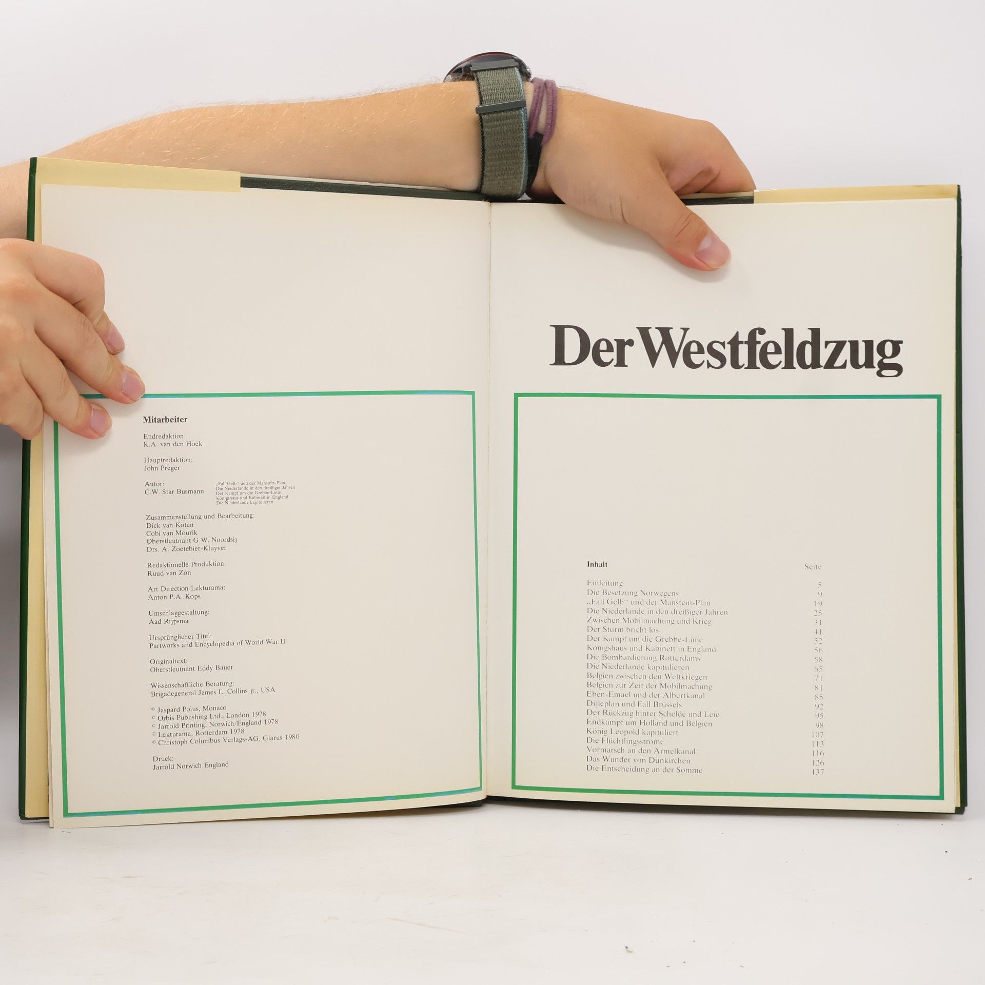 C. W. Cornelis Willem Star Busmann Der Westfeldzug