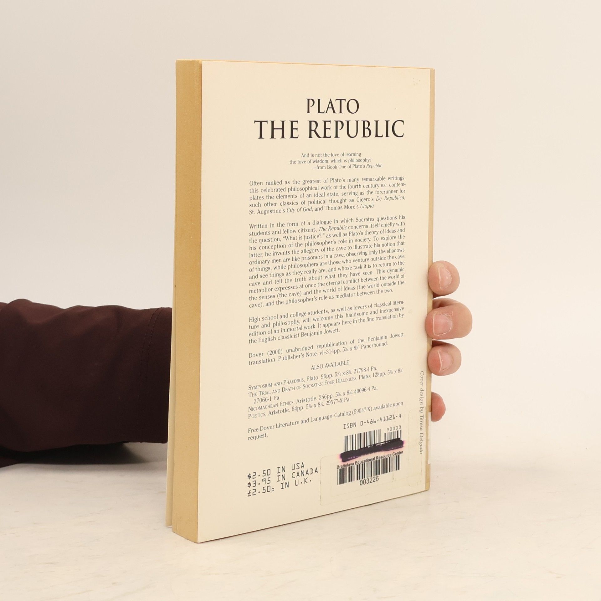 B. Jowett The Republic