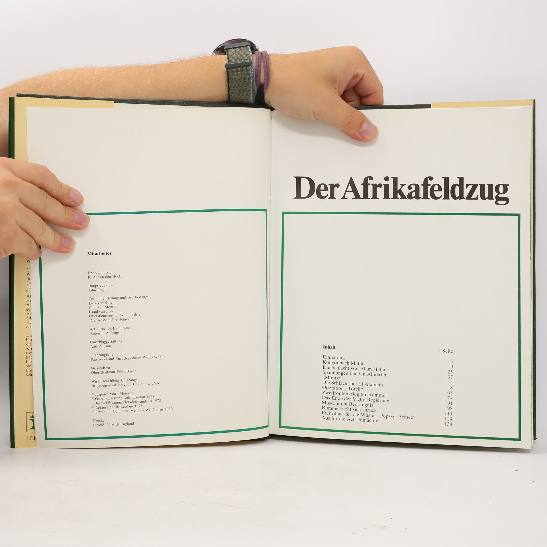 Various authors Der Afrikafeldzug