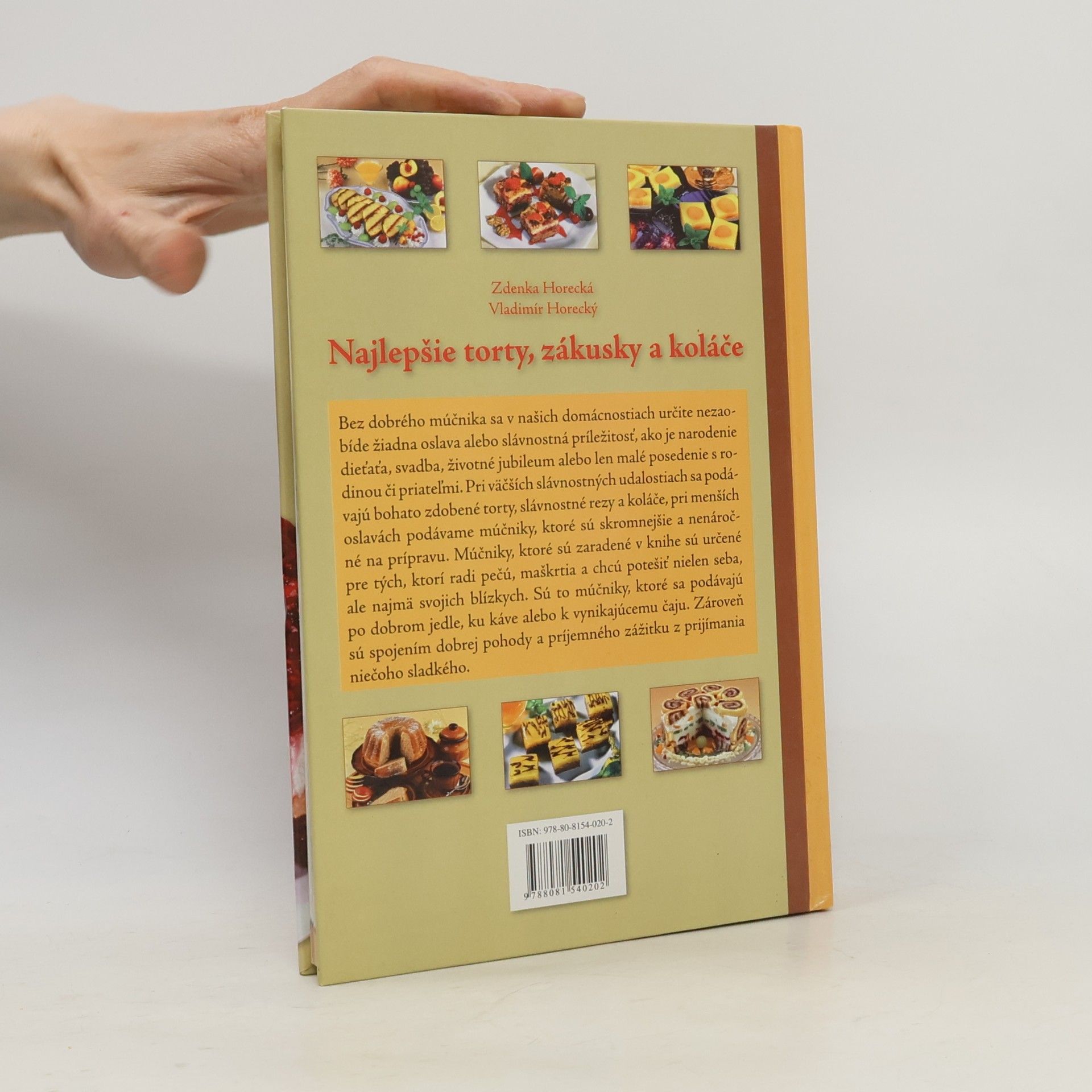 Zdenka Horecká Najlepšie torty, zákusky a koláče