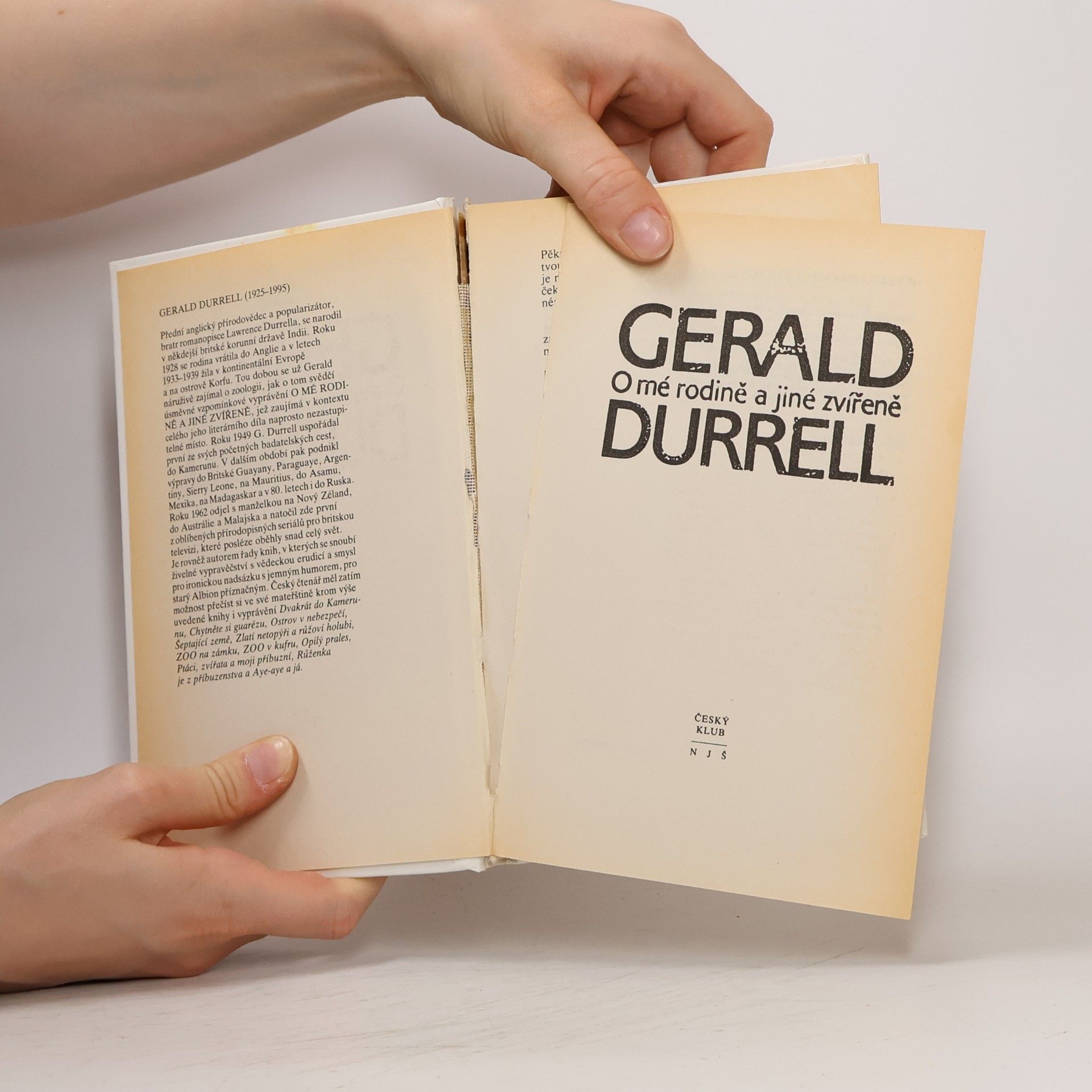 Gerald Durell O mé rodině a jiné zvířeně