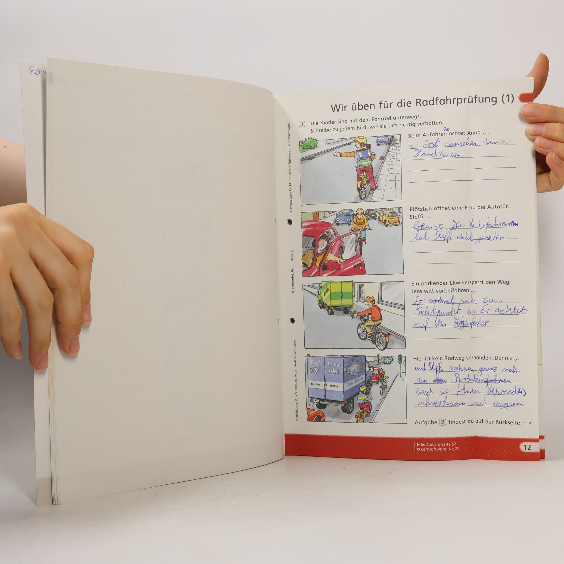 Margarete Fischer Pusteblume - 4: Das Sachbuch. Arbeitsheft + FIT MIT. Rheinland-Pfalz