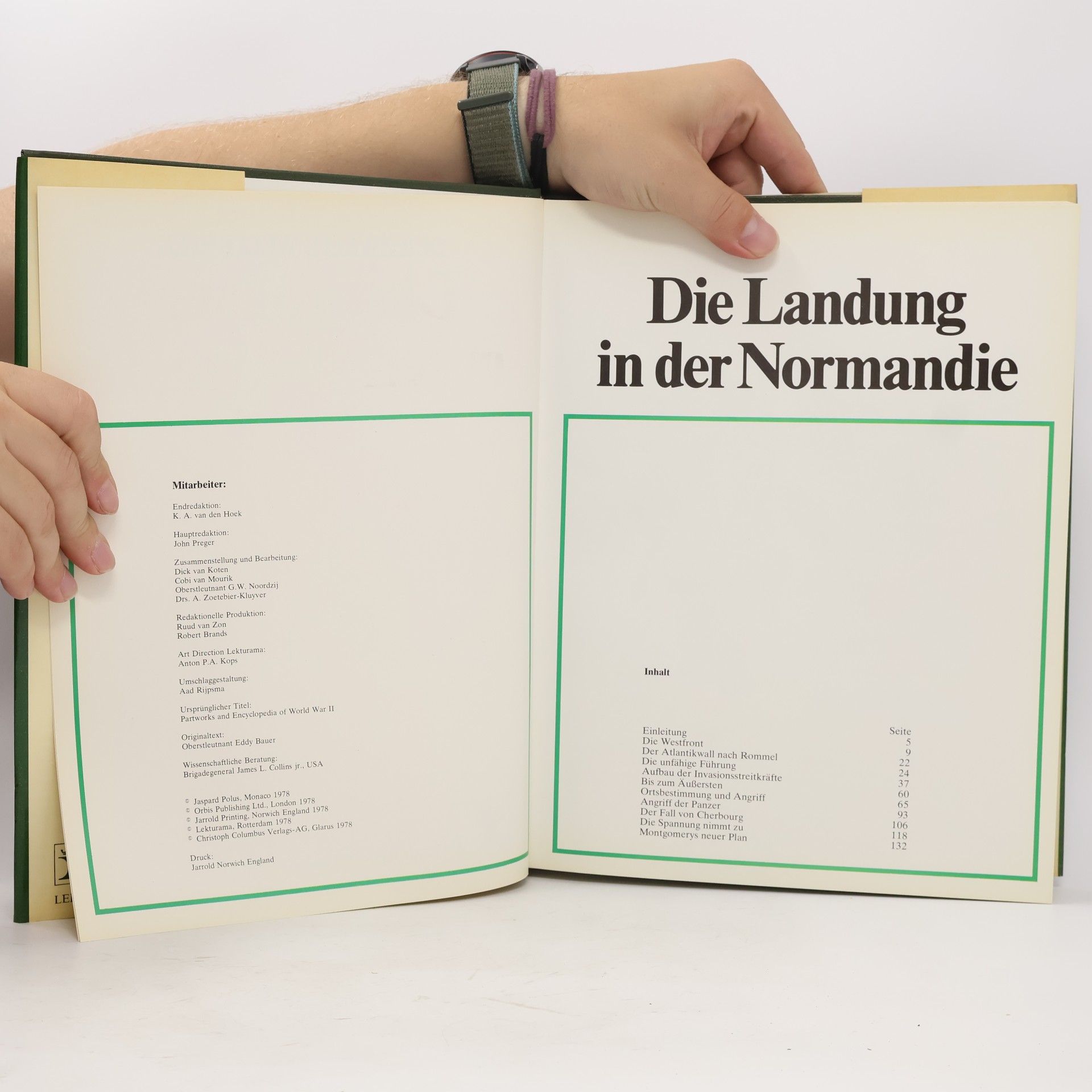 Kolektiv autorů Die Landung in der Normandie